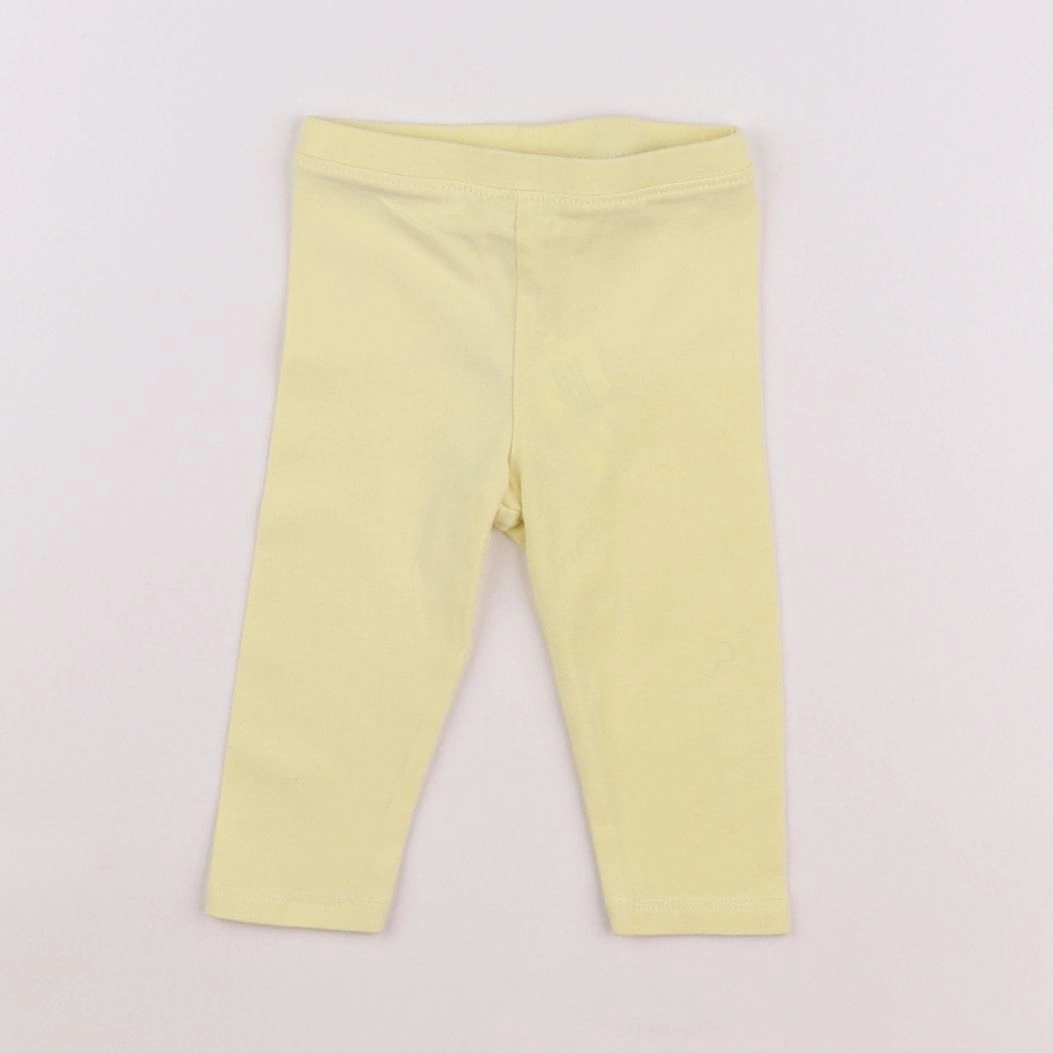 Tape à l'oeil - legging jaune - 6 mois