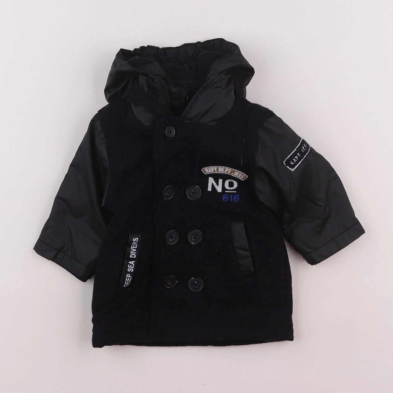 IKKS - veste noir - 3 mois