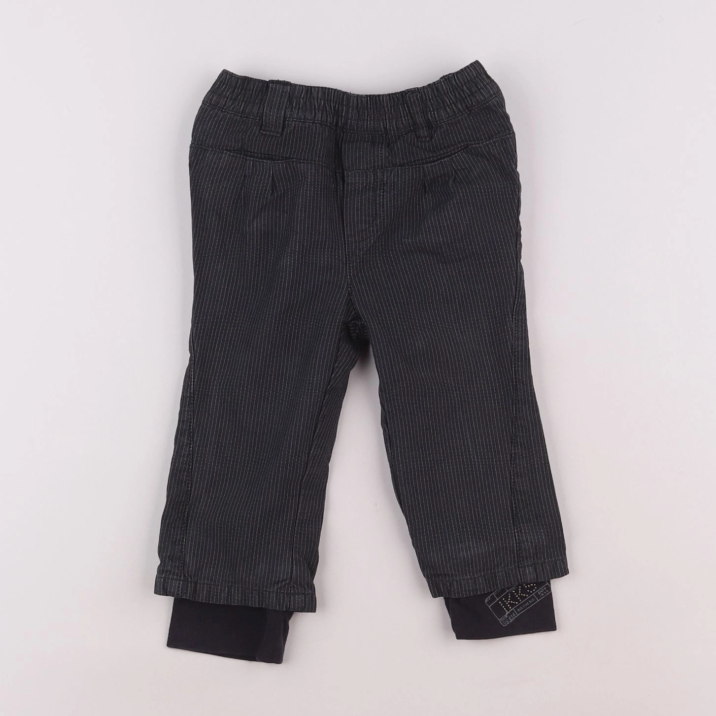 IKKS - pantalon gris - 12 mois