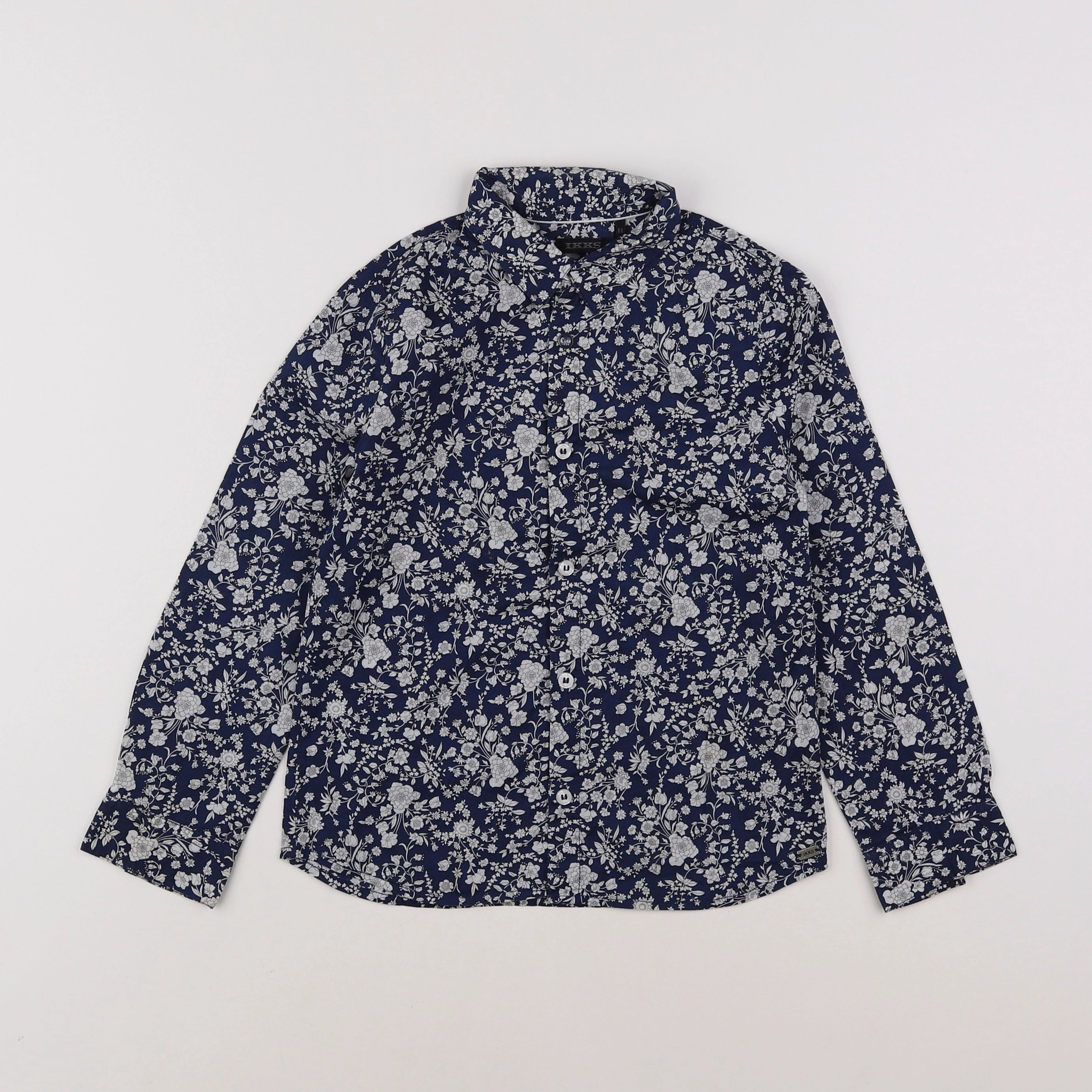 IKKS - chemise bleu - 6 ans