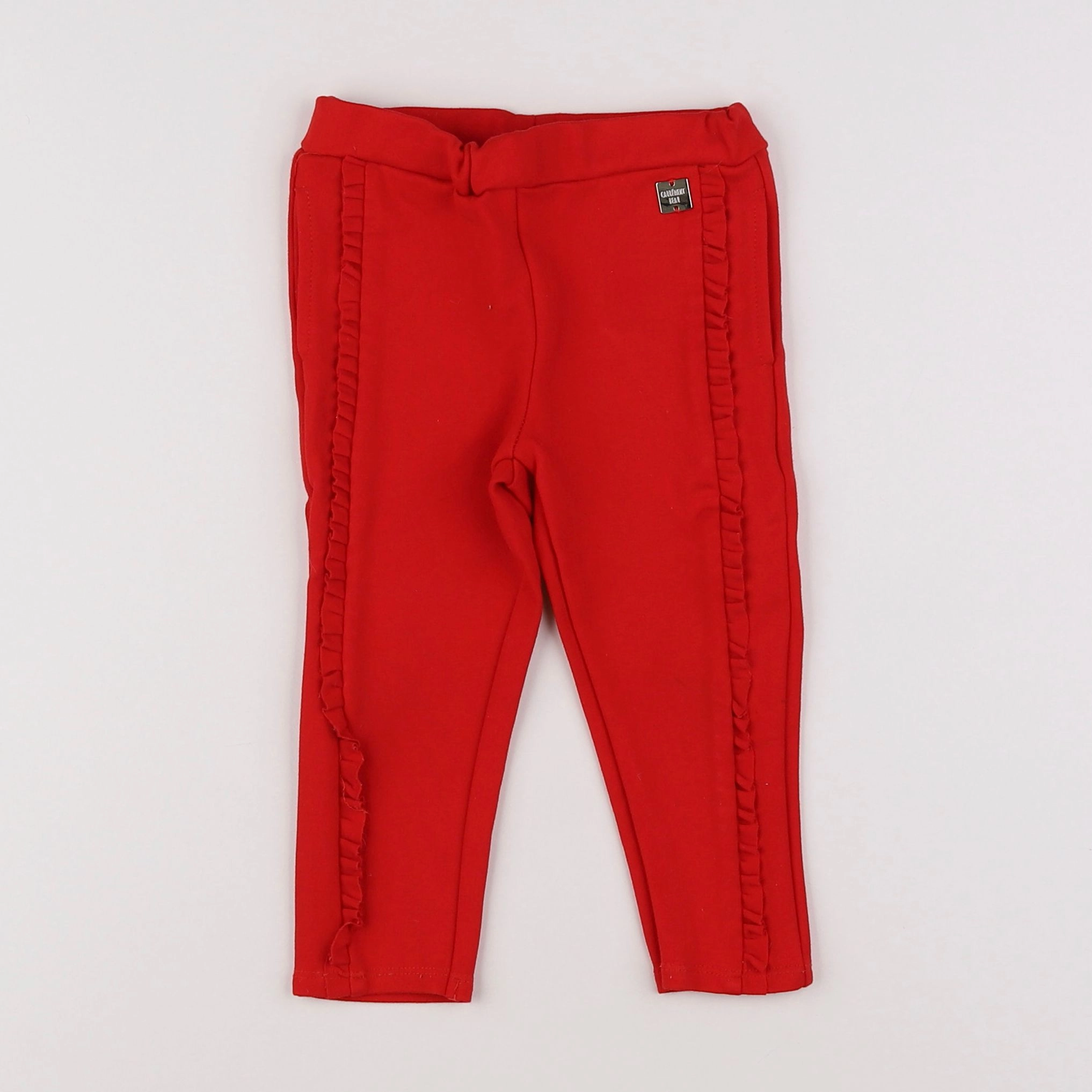 Carrément Beau - pantalon rouge - 18 mois