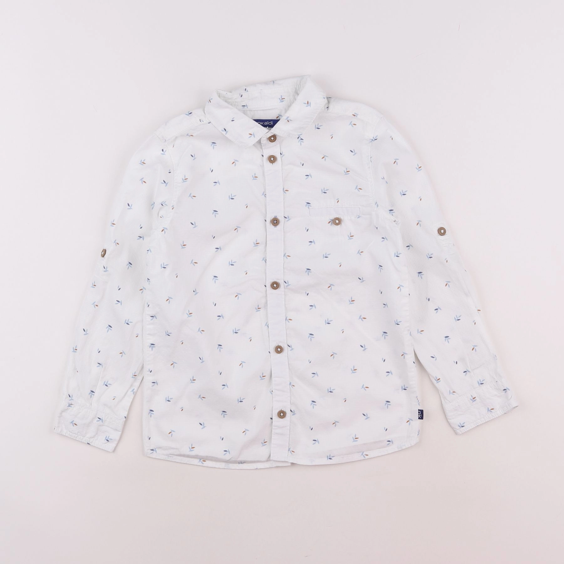 Okaidi - chemise blanc - 5 ans