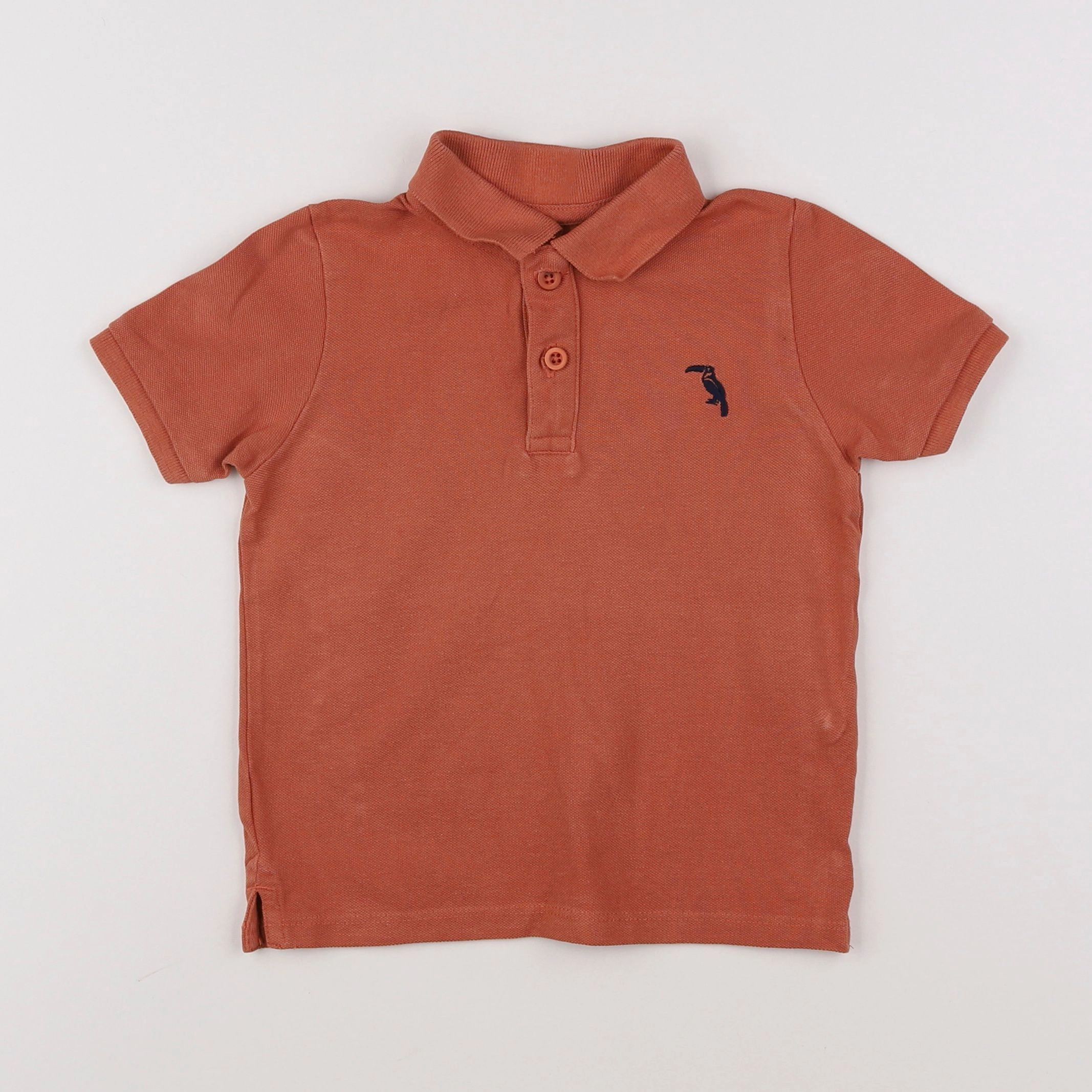 La Redoute - polo orange - 3 ans