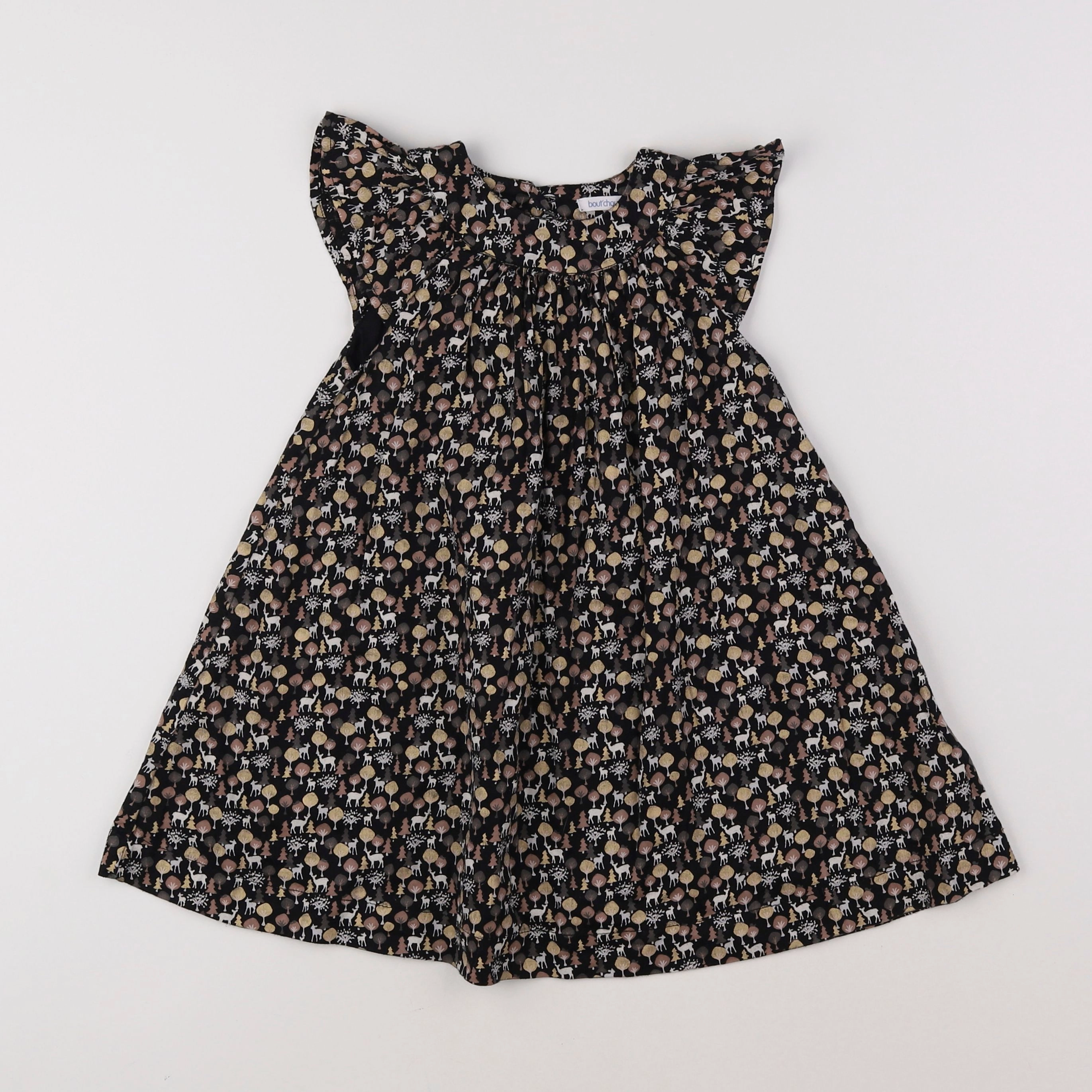 Boutchou - robe multicolore - 2 ans