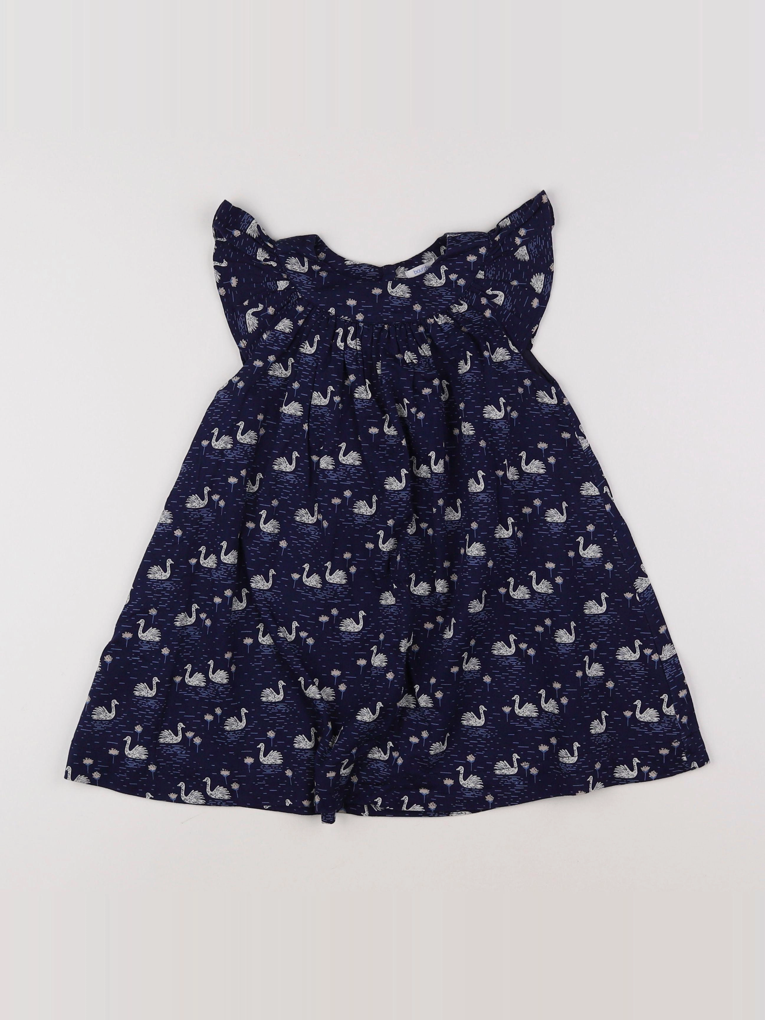 Boutchou - robe bleu - 2 ans