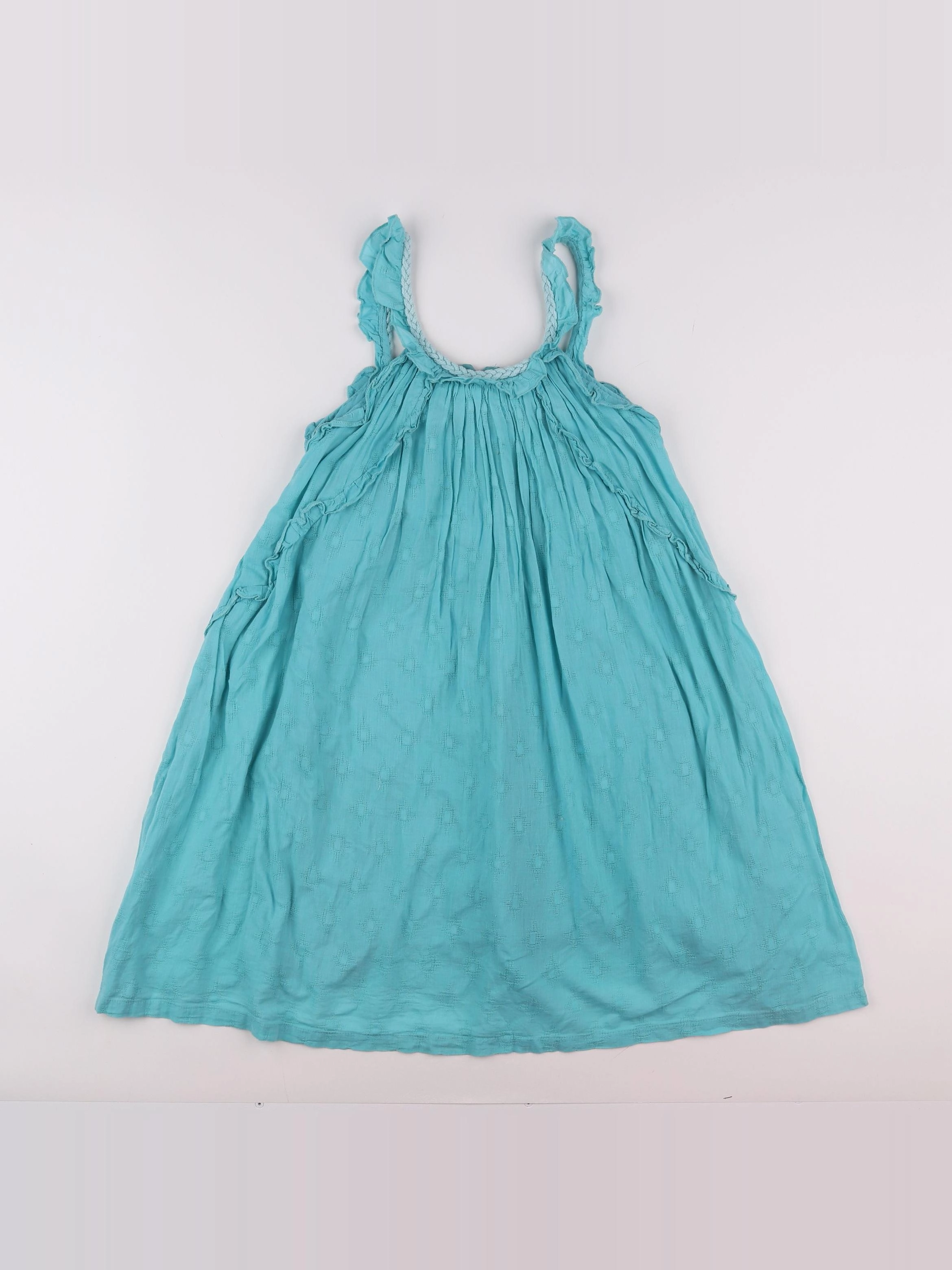 Tape à l'oeil - robe vert - 10 ans