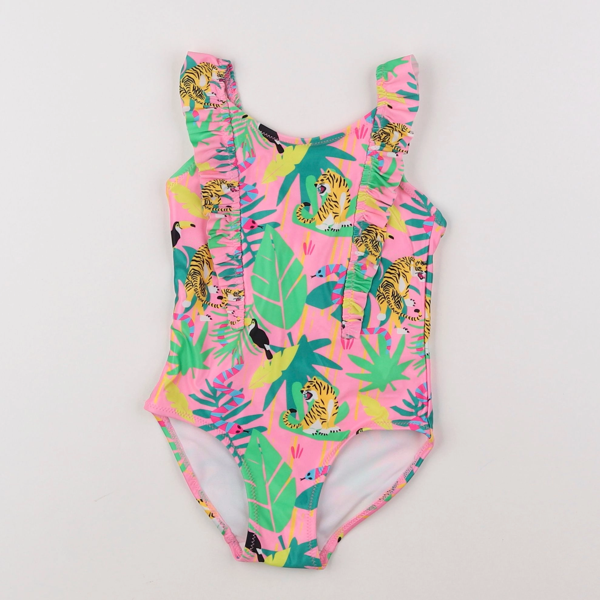 H&M - maillot de bain rose - 2/4 ans