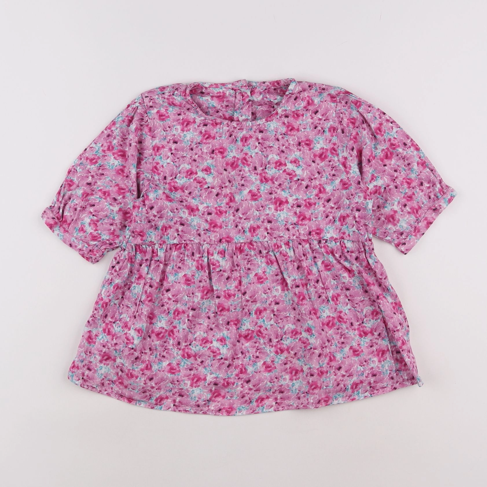 Vertbaudet - blouse rose - 8 ans