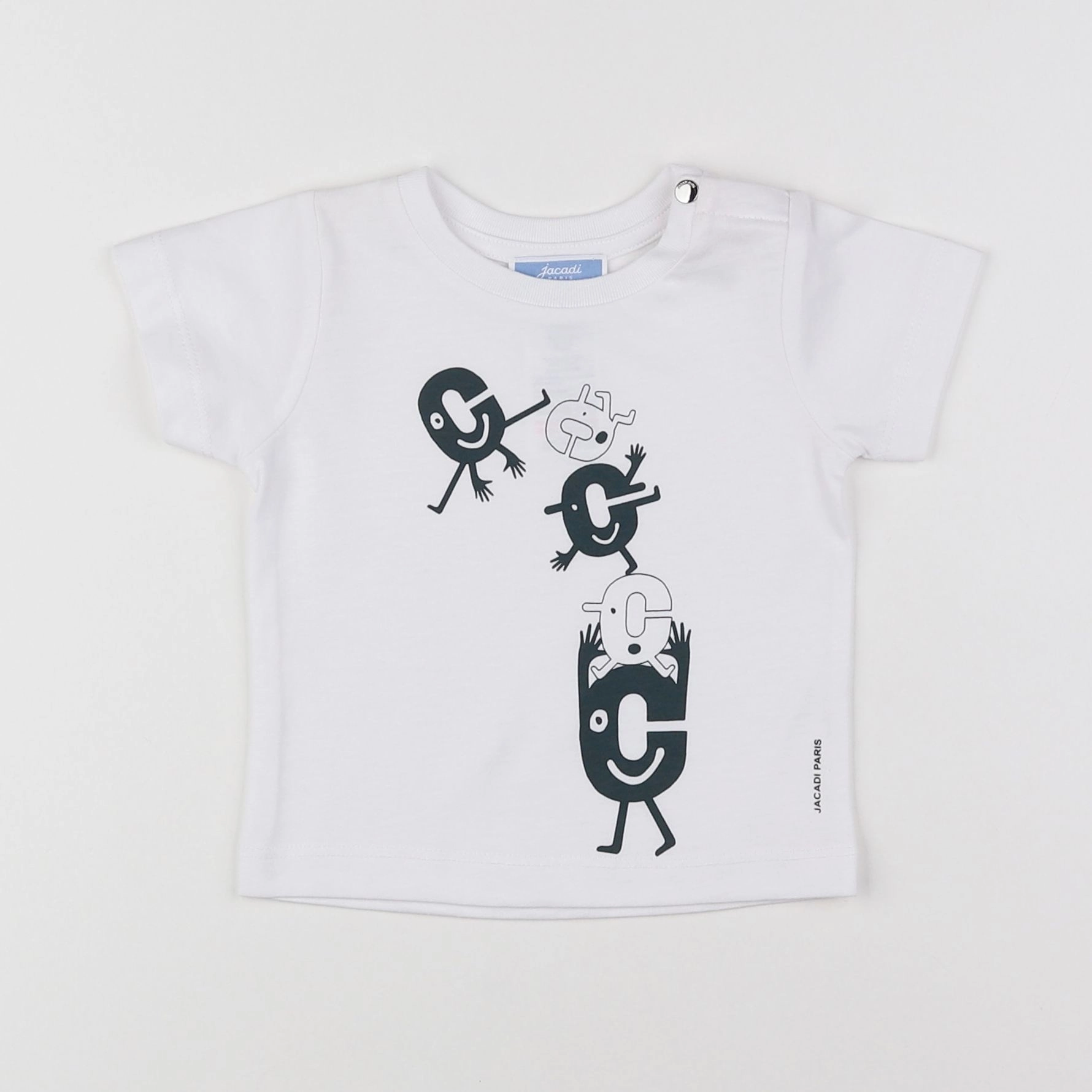 Jacadi - tee-shirt blanc - 6 mois