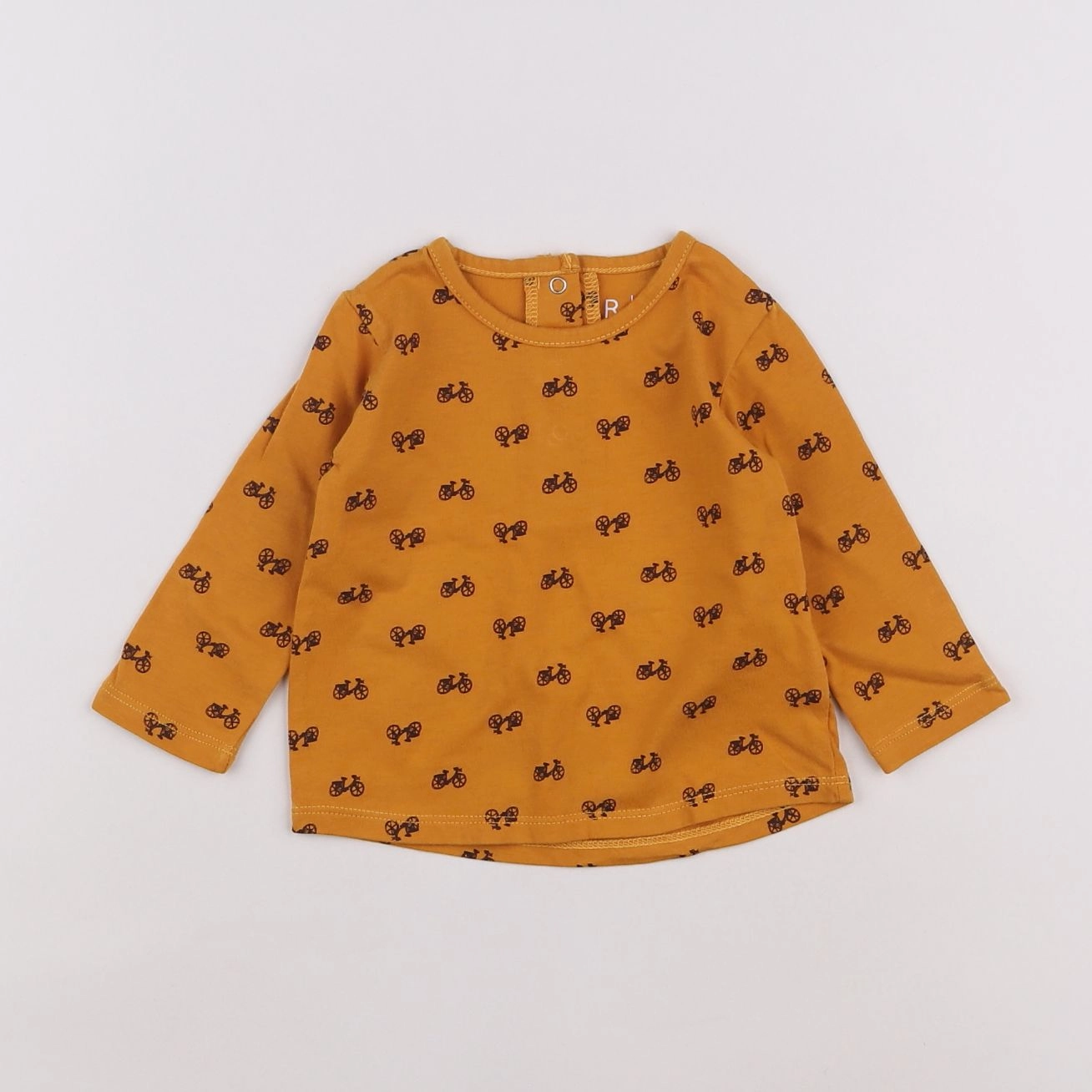 La Redoute - tee-shirt orange - 6 mois