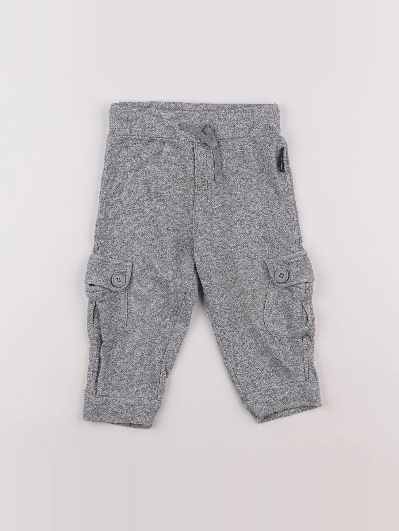Polarn O. Pyret - jogging gris - 9/12 mois