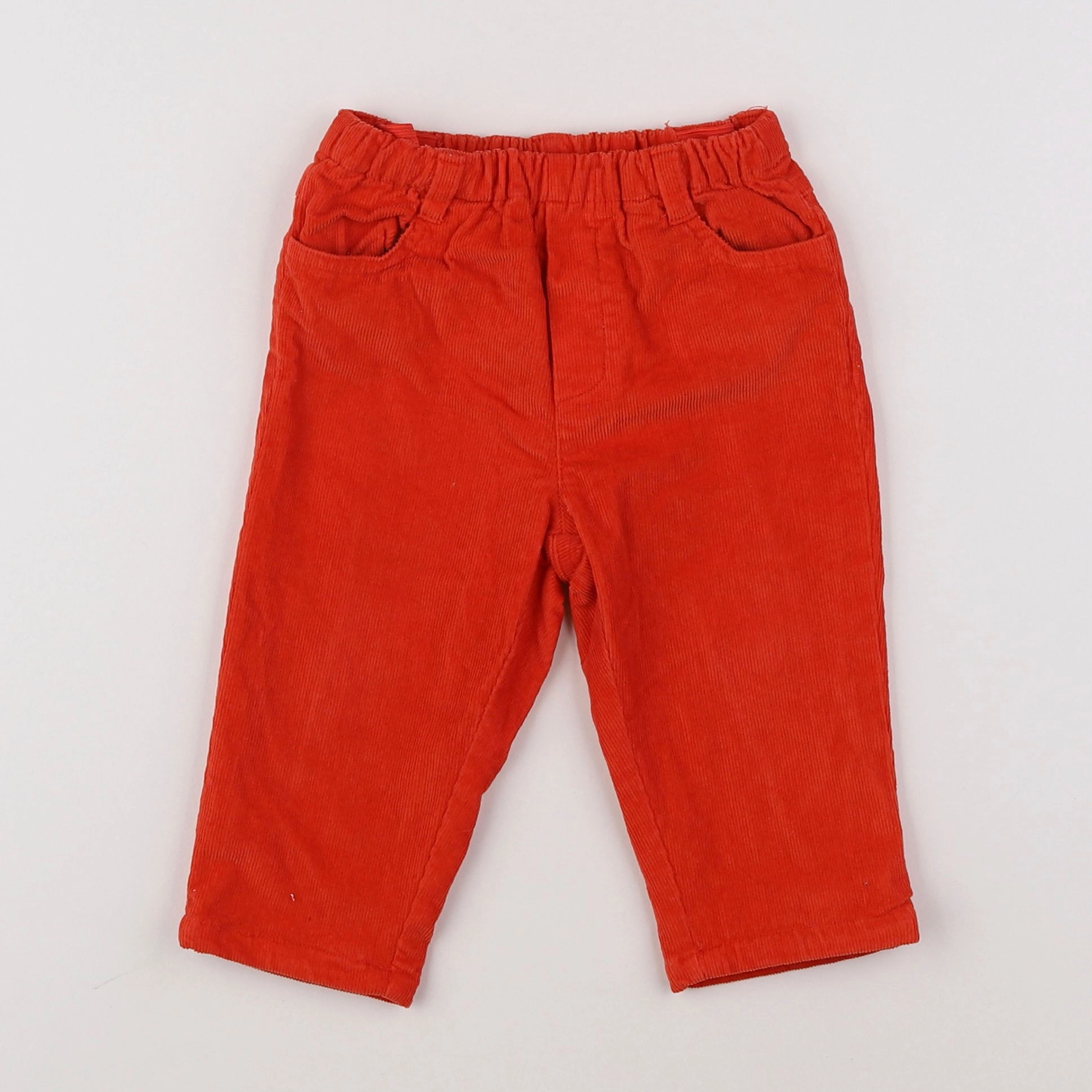 Jacadi - pantalon rouge - 12 mois