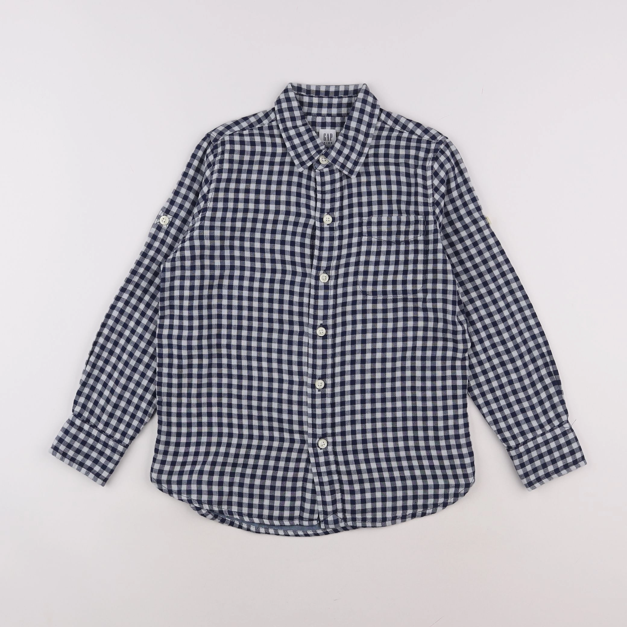 GAP - chemise bleu - 6/7 ans