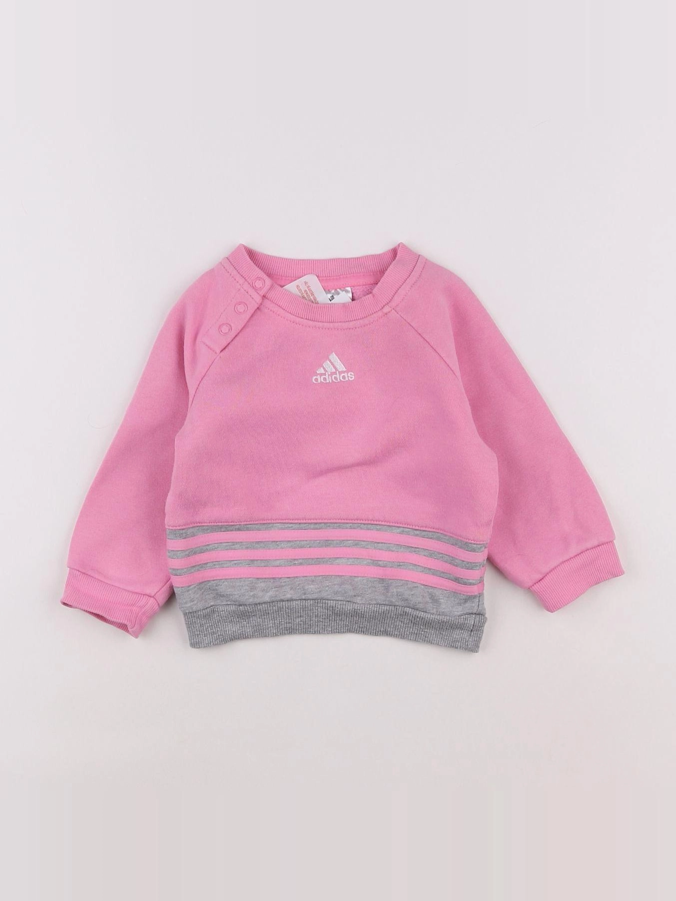 Adidas - sweat rose - 6 mois