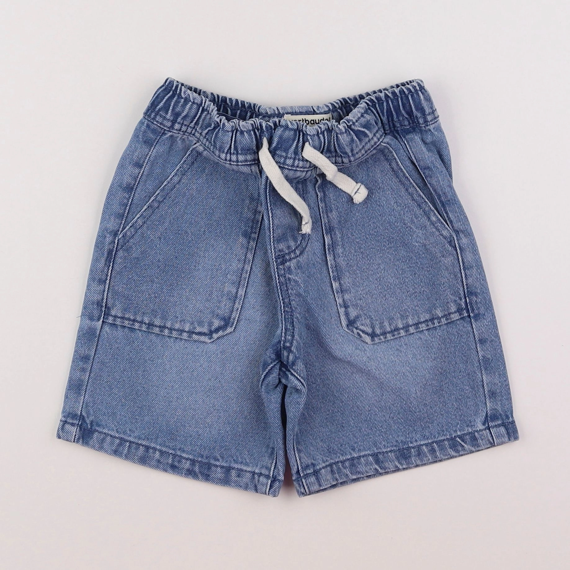 Vertbaudet - short bleu - 4 ans