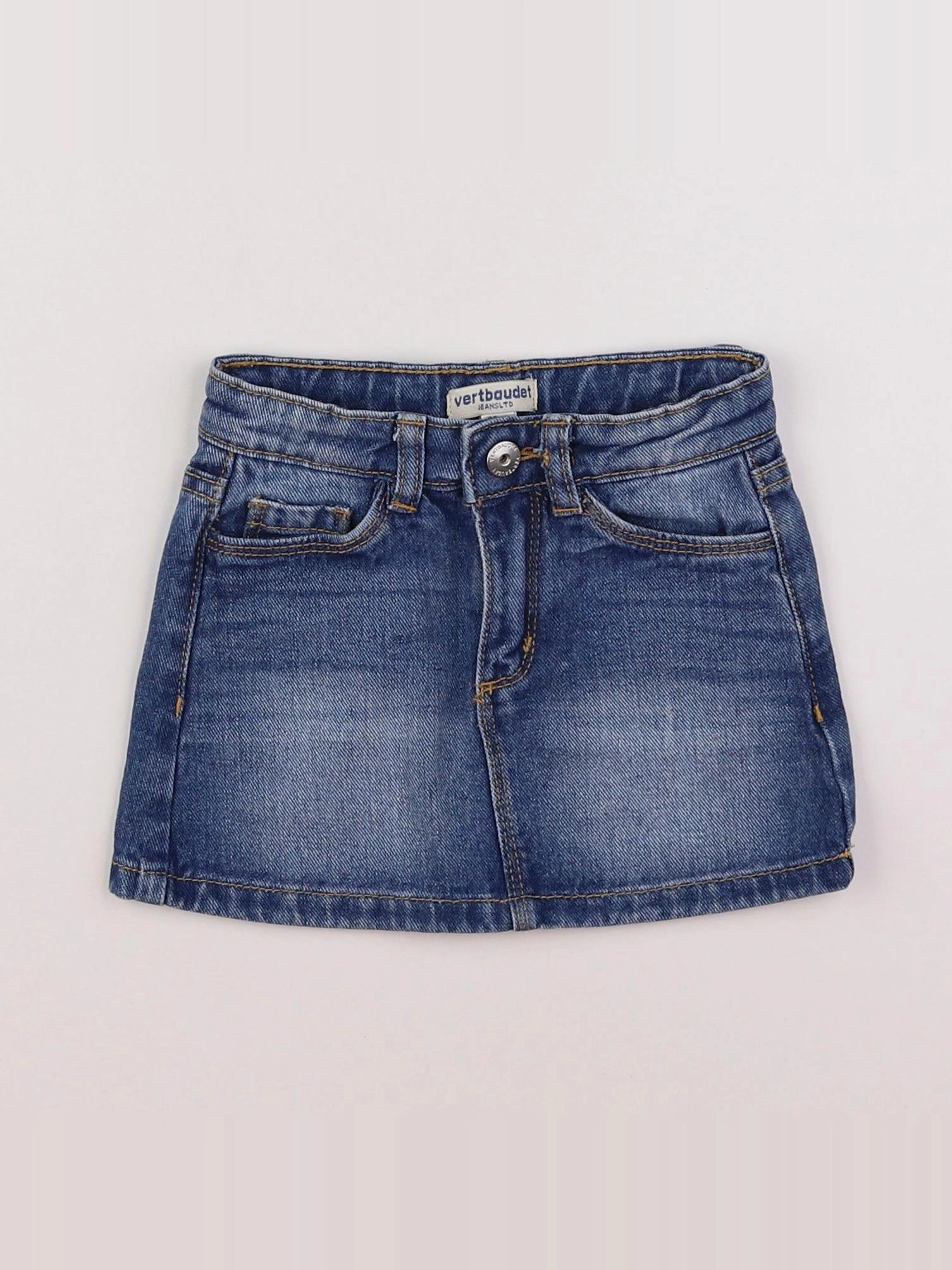 Vertbaudet - jupe bleu - 2 ans