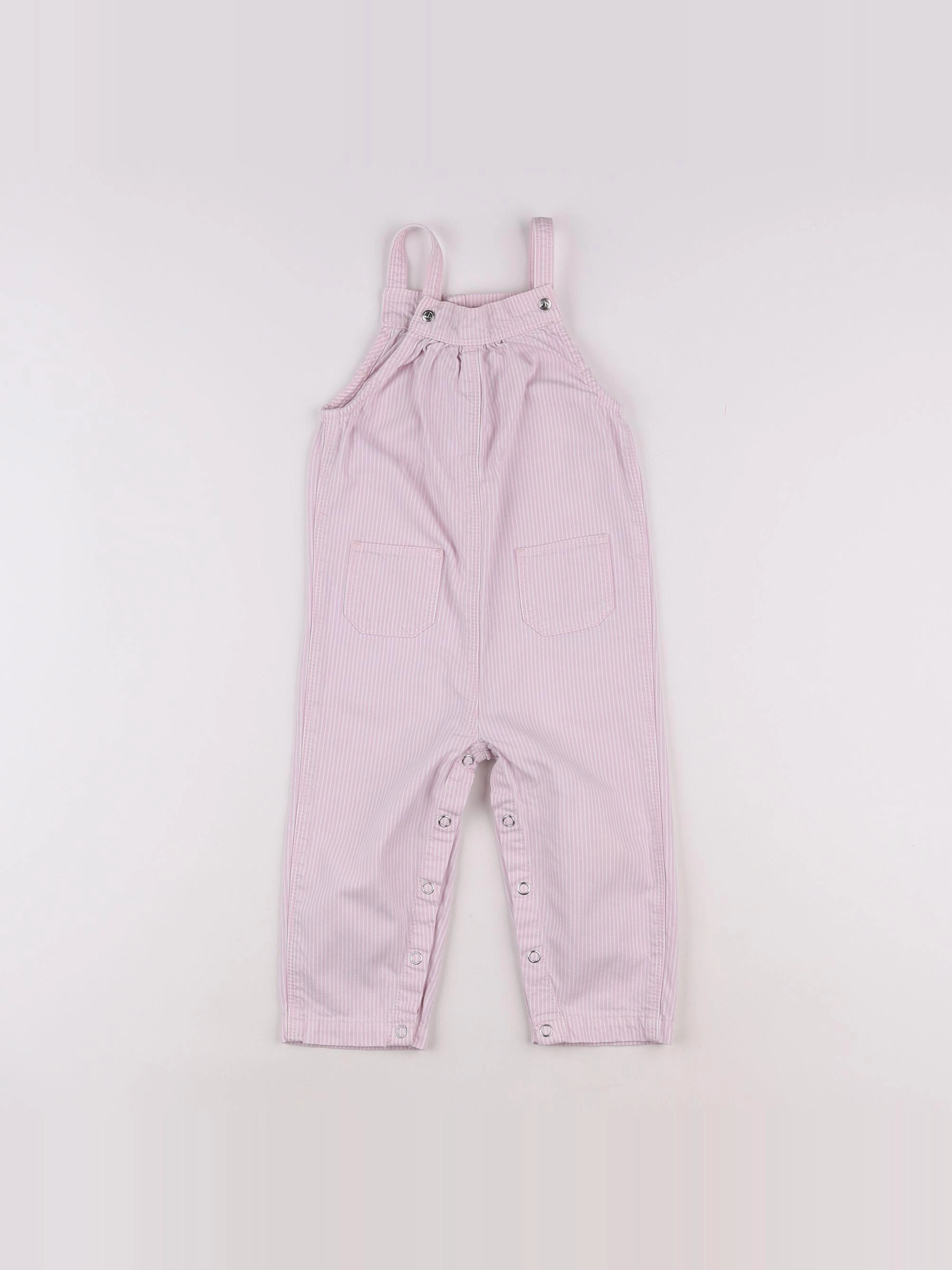 Petit Bateau - combinaison rose - 18 mois