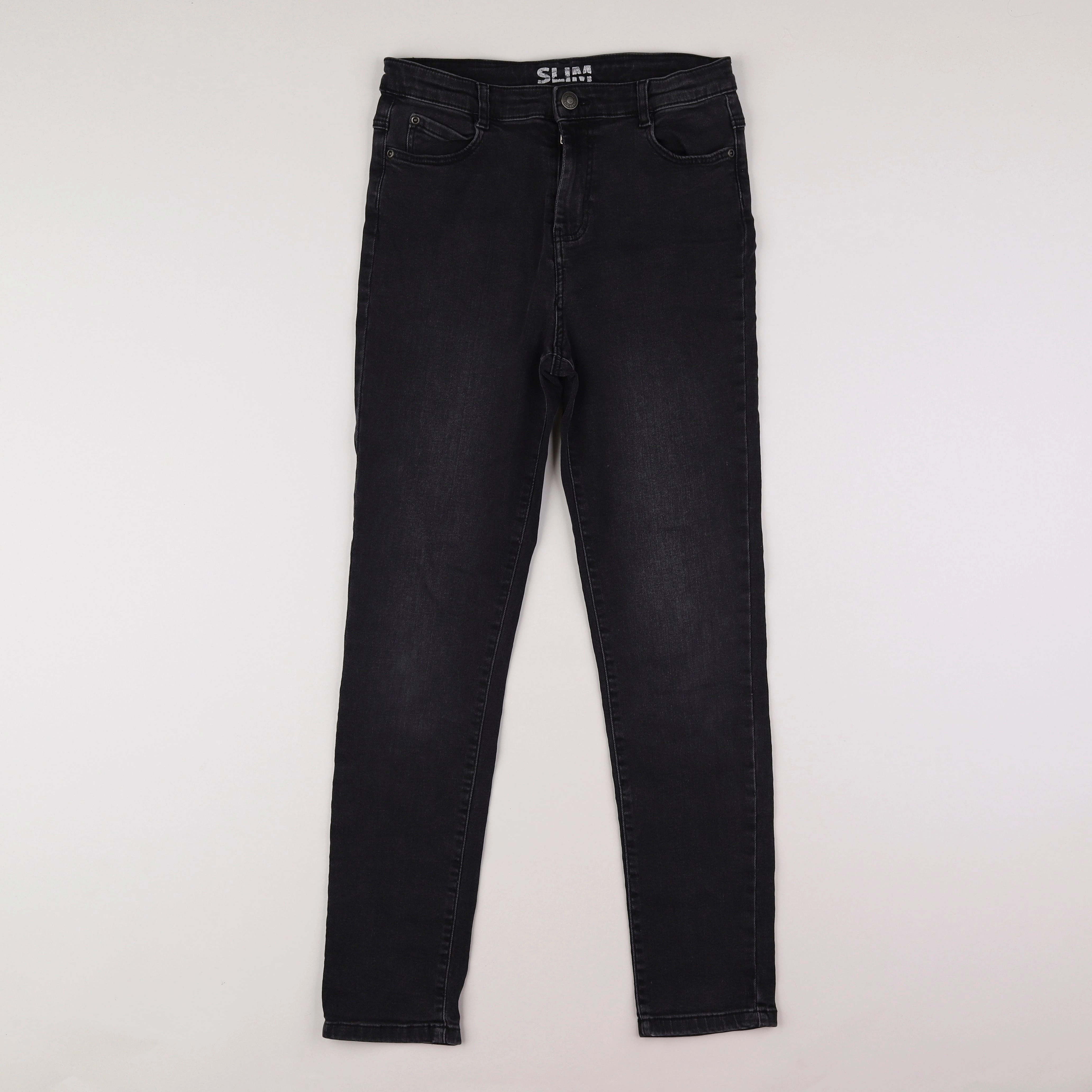 Vertbaudet - jean gris - 12 ans
