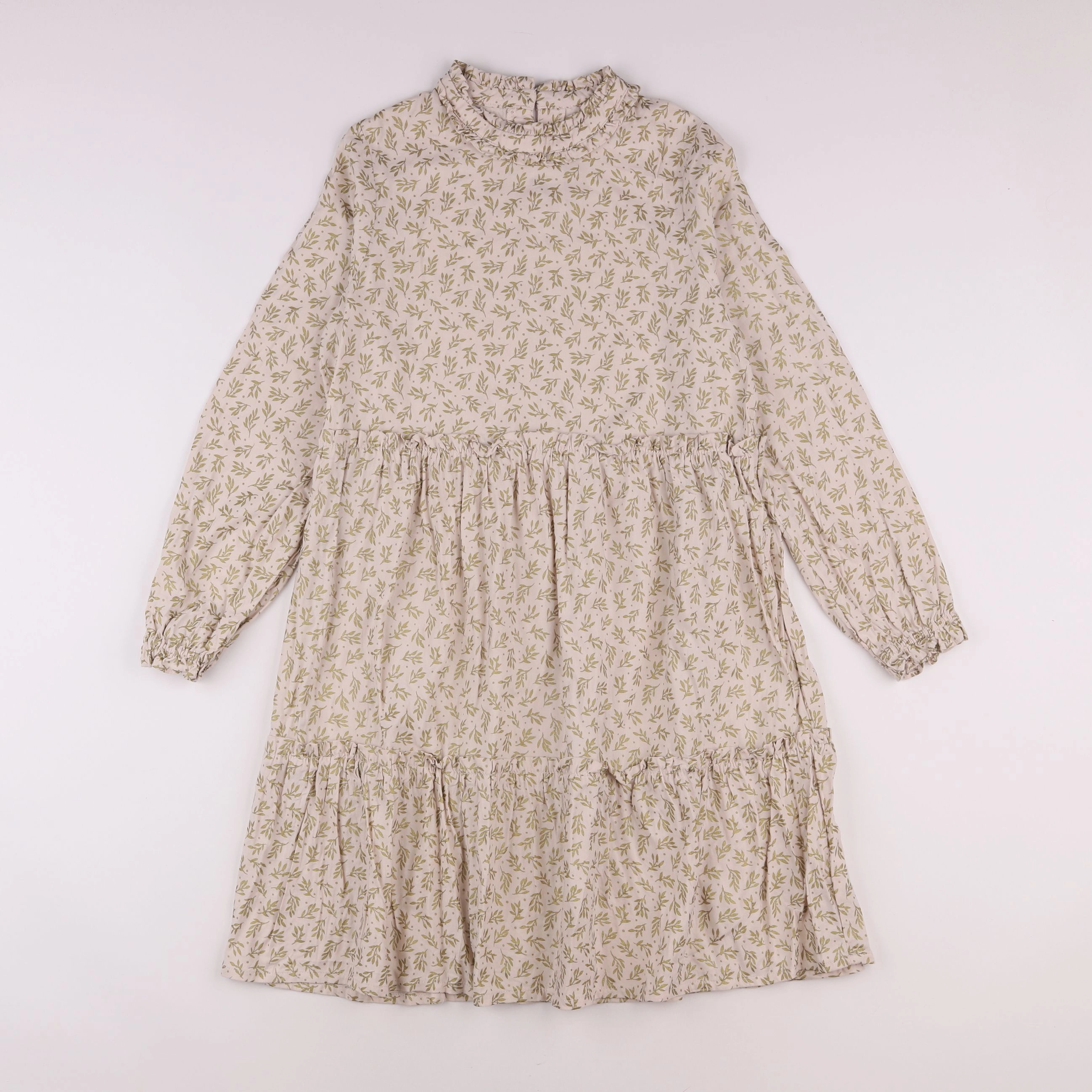 Vertbaudet - robe beige - 12 ans