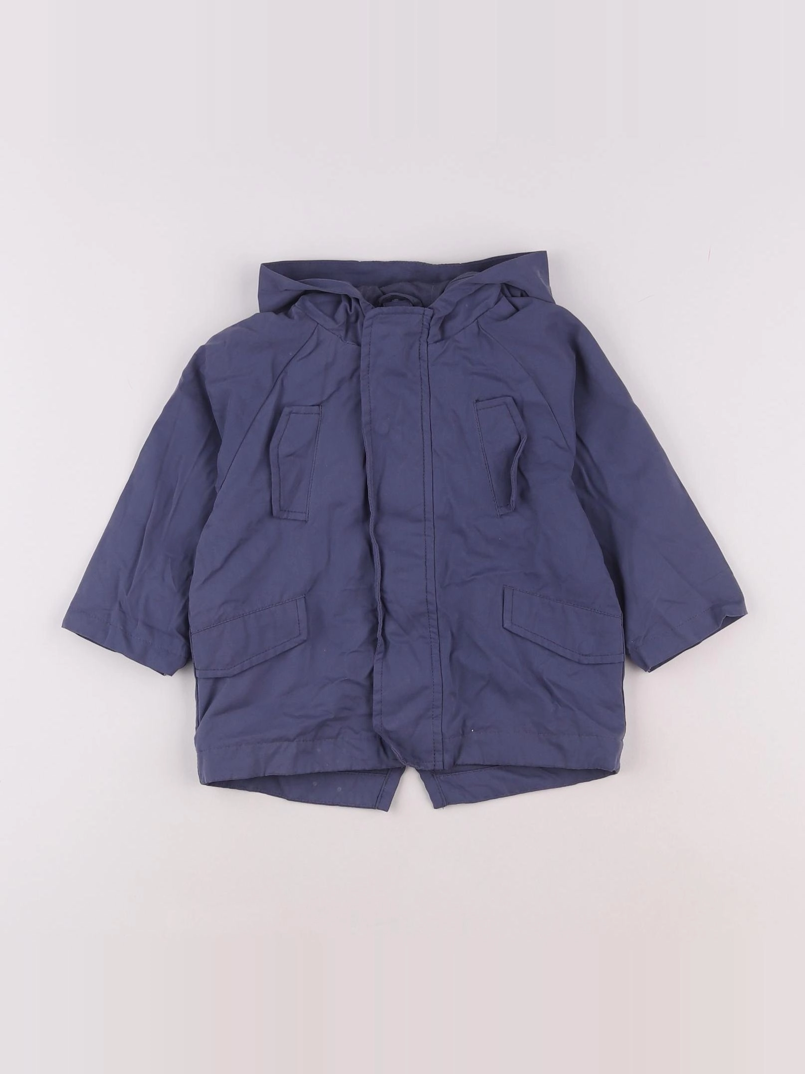Vertbaudet - parka bleu - 18 mois