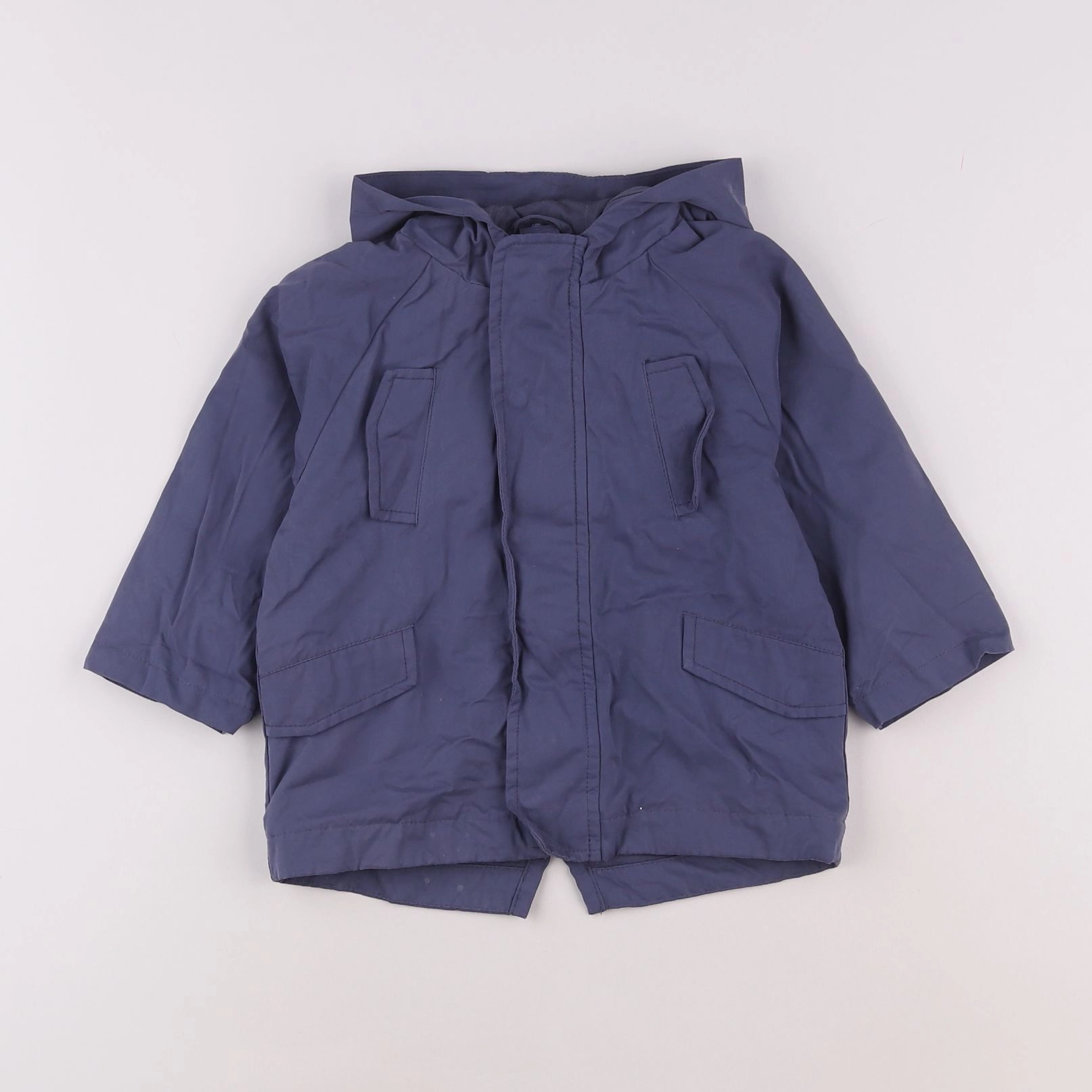 Vertbaudet - parka bleu - 18 mois