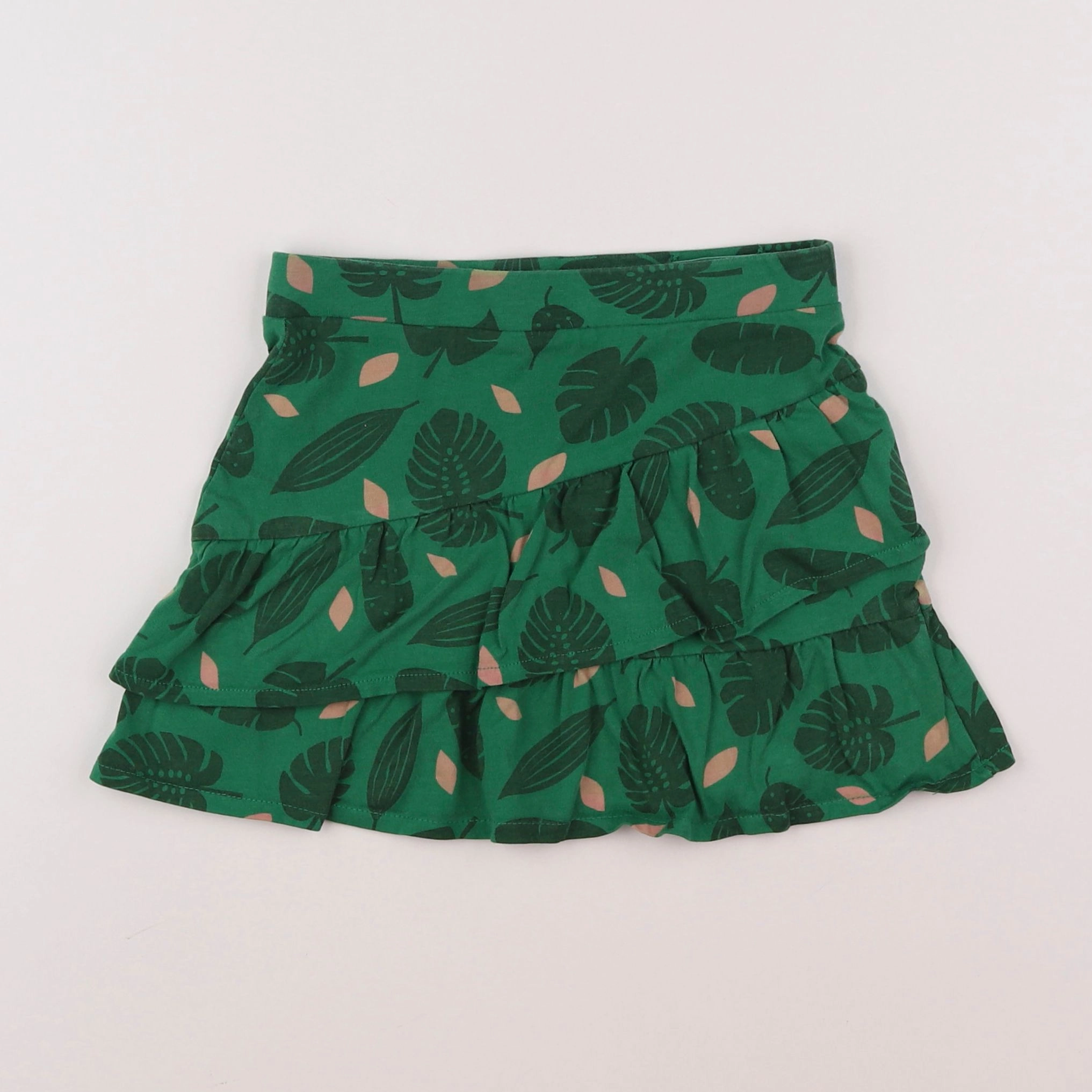 Vertbaudet - jupe vert - 6 ans