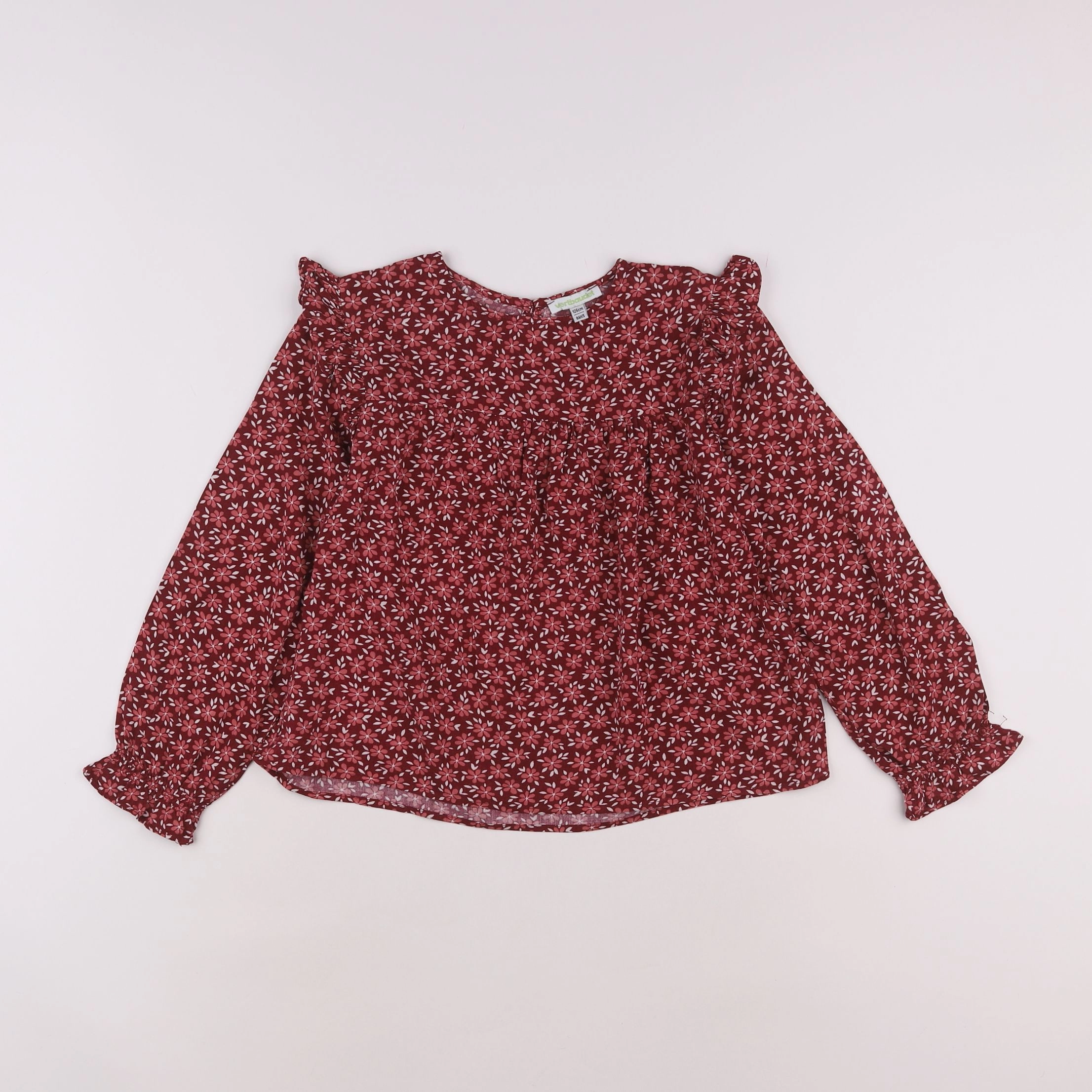 Vertbaudet - blouse rose - 8 ans