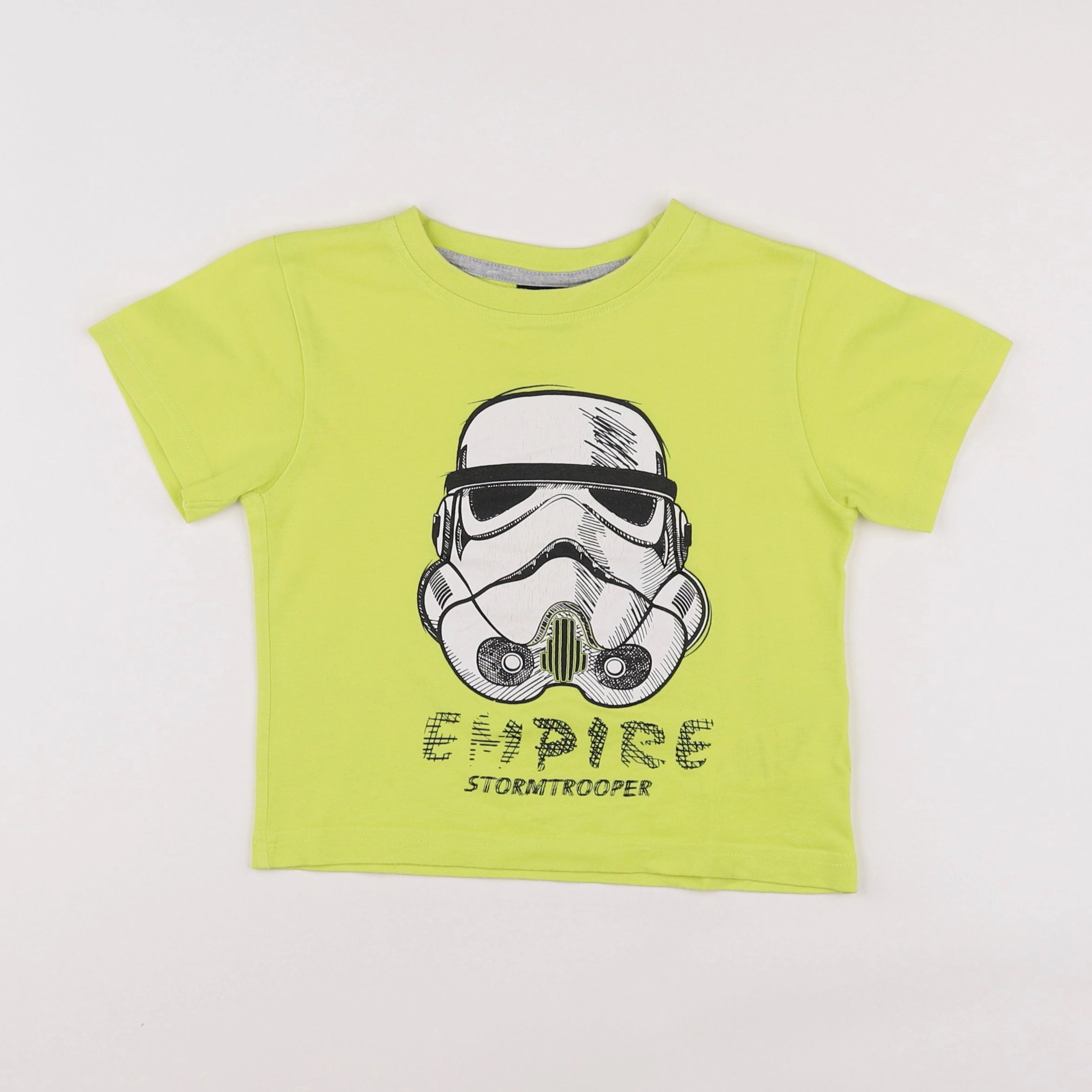 Vertbaudet - tee-shirt coton jaune - 3 ans