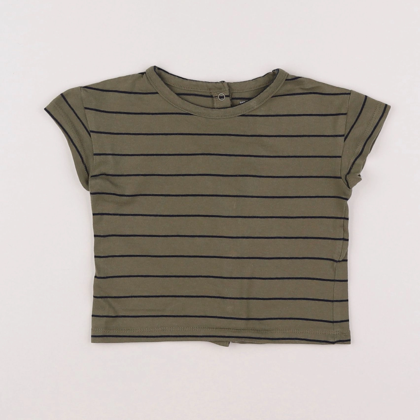 Vertbaudet - tee-shirt vert - 6 mois
