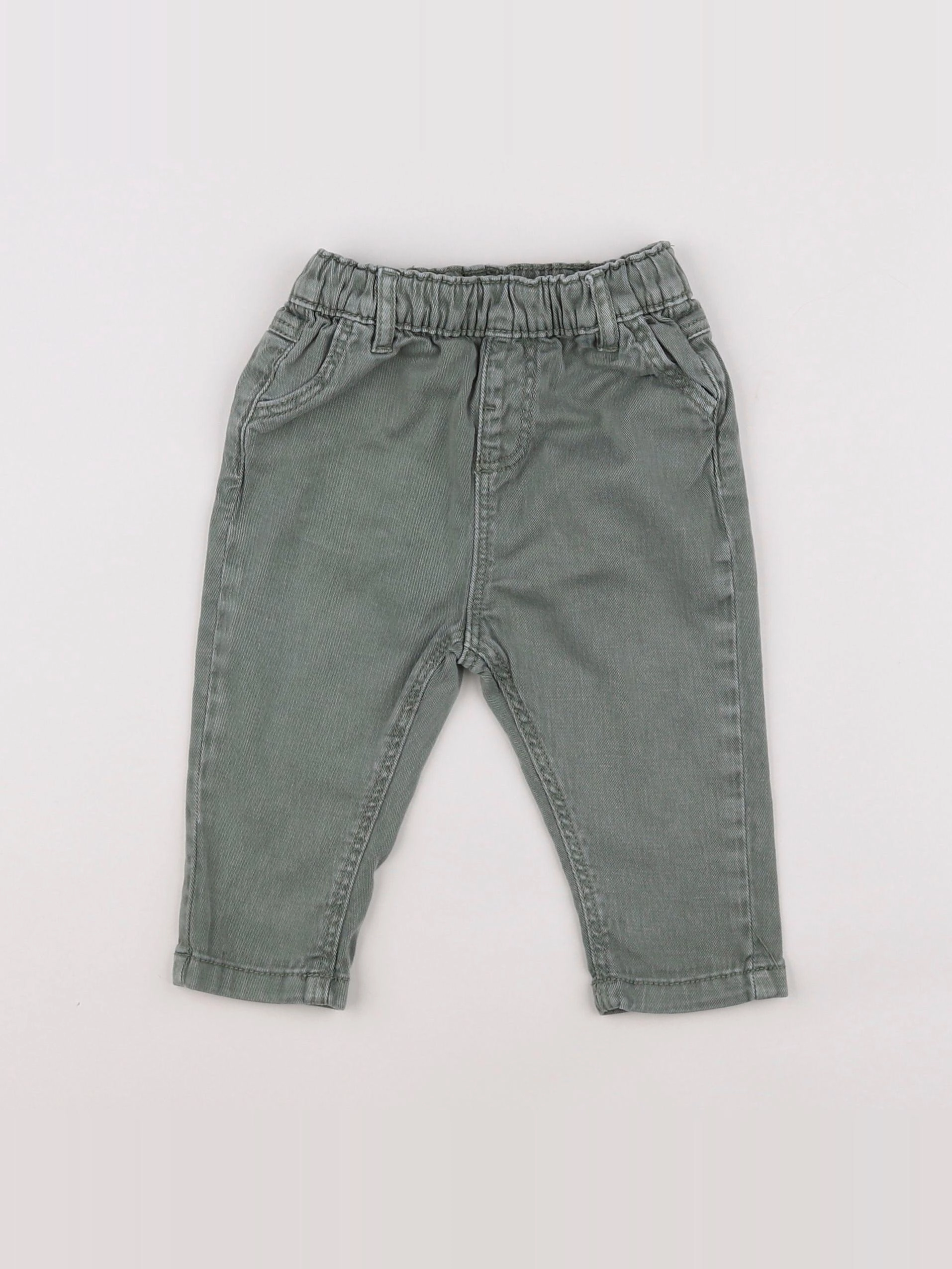 Tape à l'oeil - pantalon vert - 6 mois