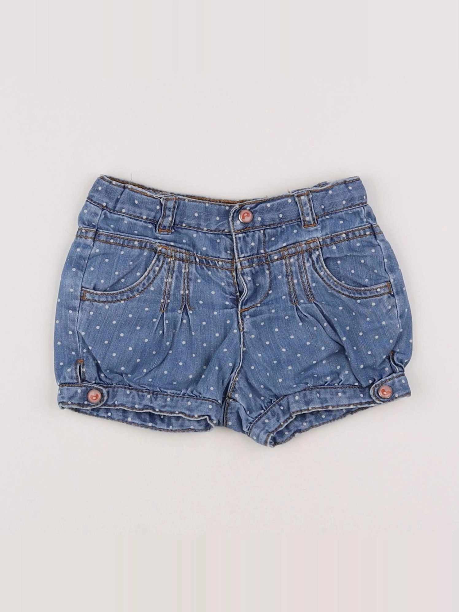 Vertbaudet - short bleu - 2 ans