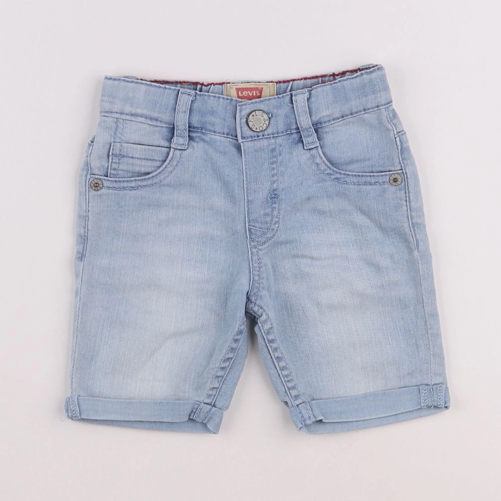 Levi's - short bleu - 18 mois