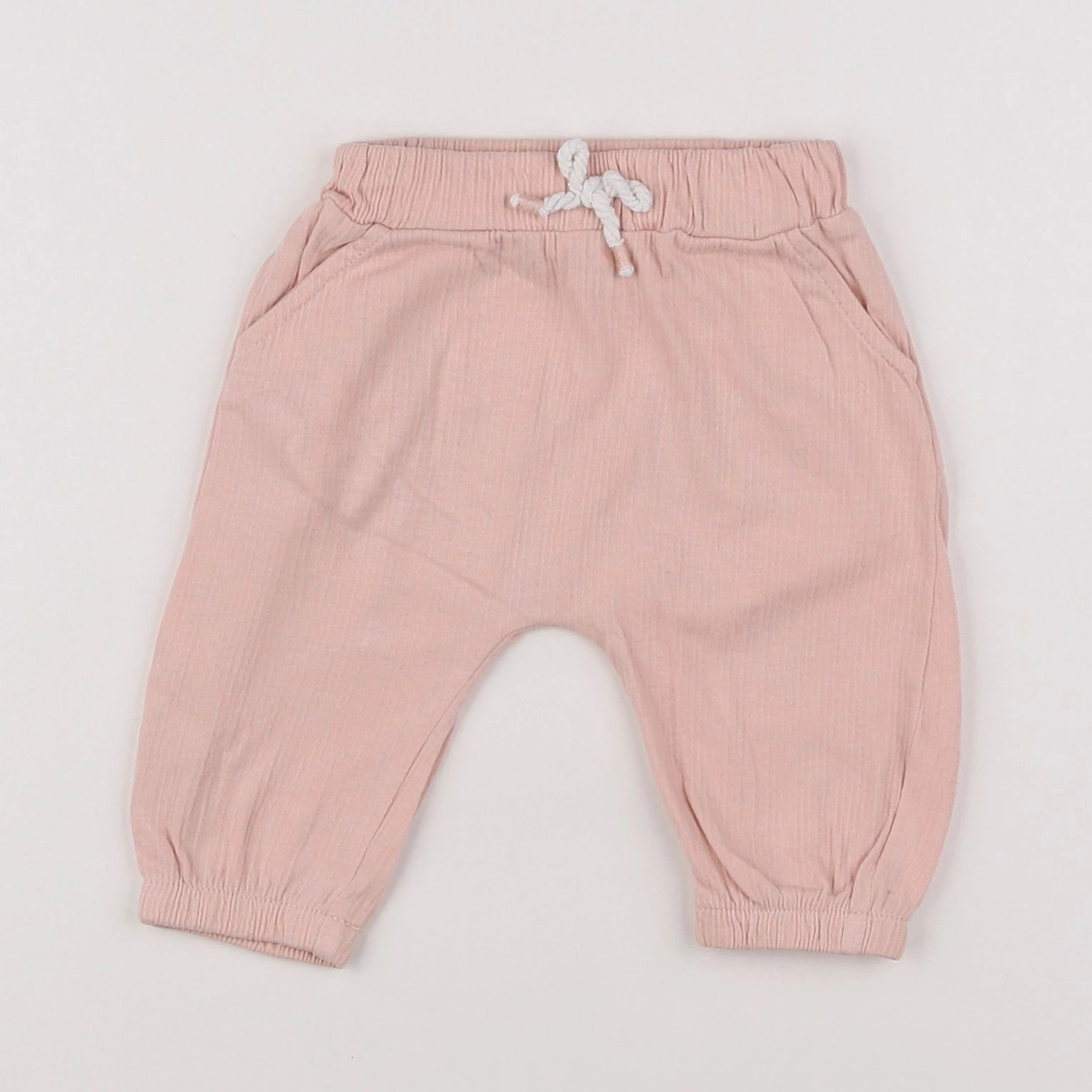Vertbaudet - pantalon rose - 3 mois