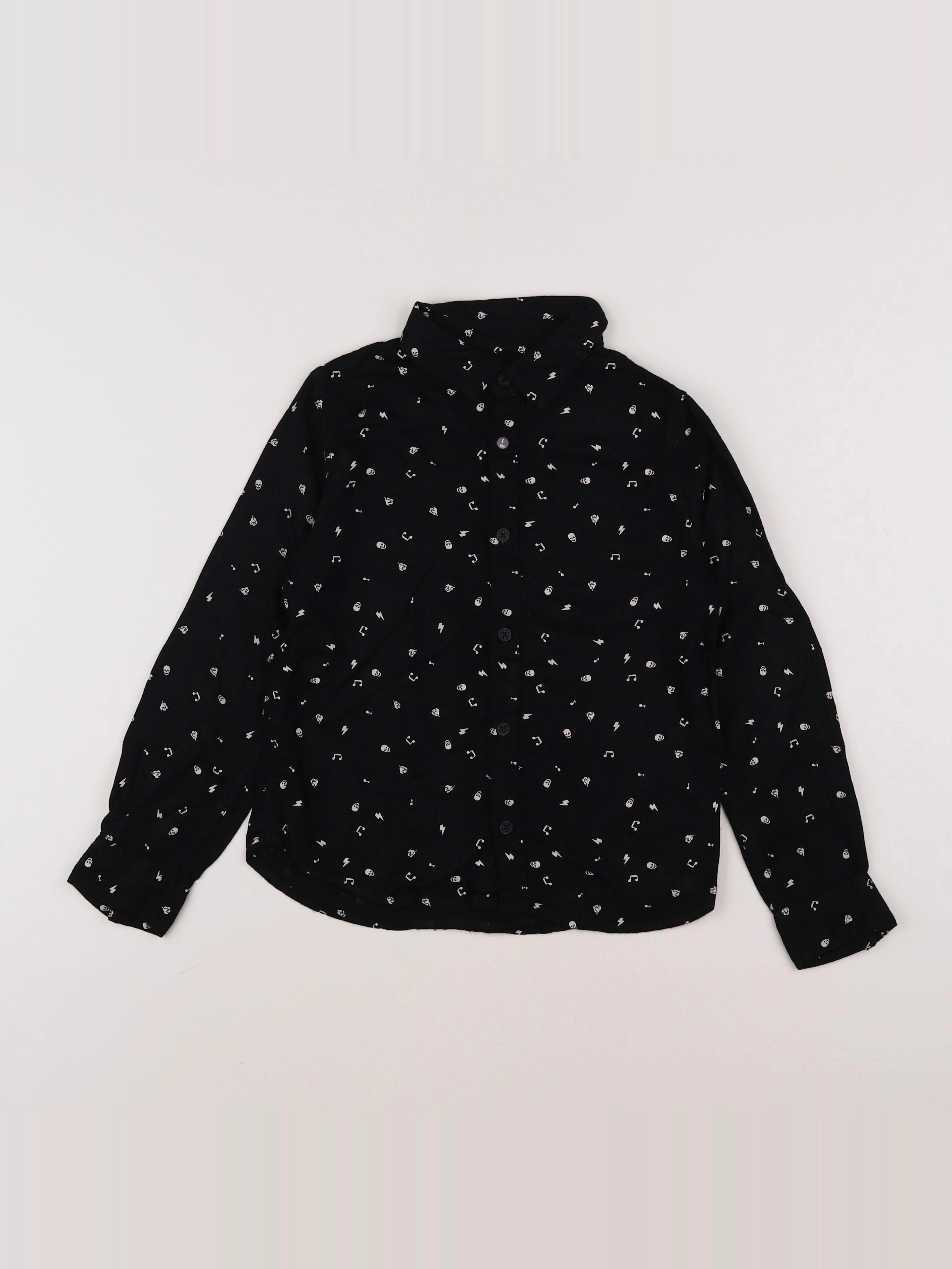 IKKS - chemise noir - 6 ans