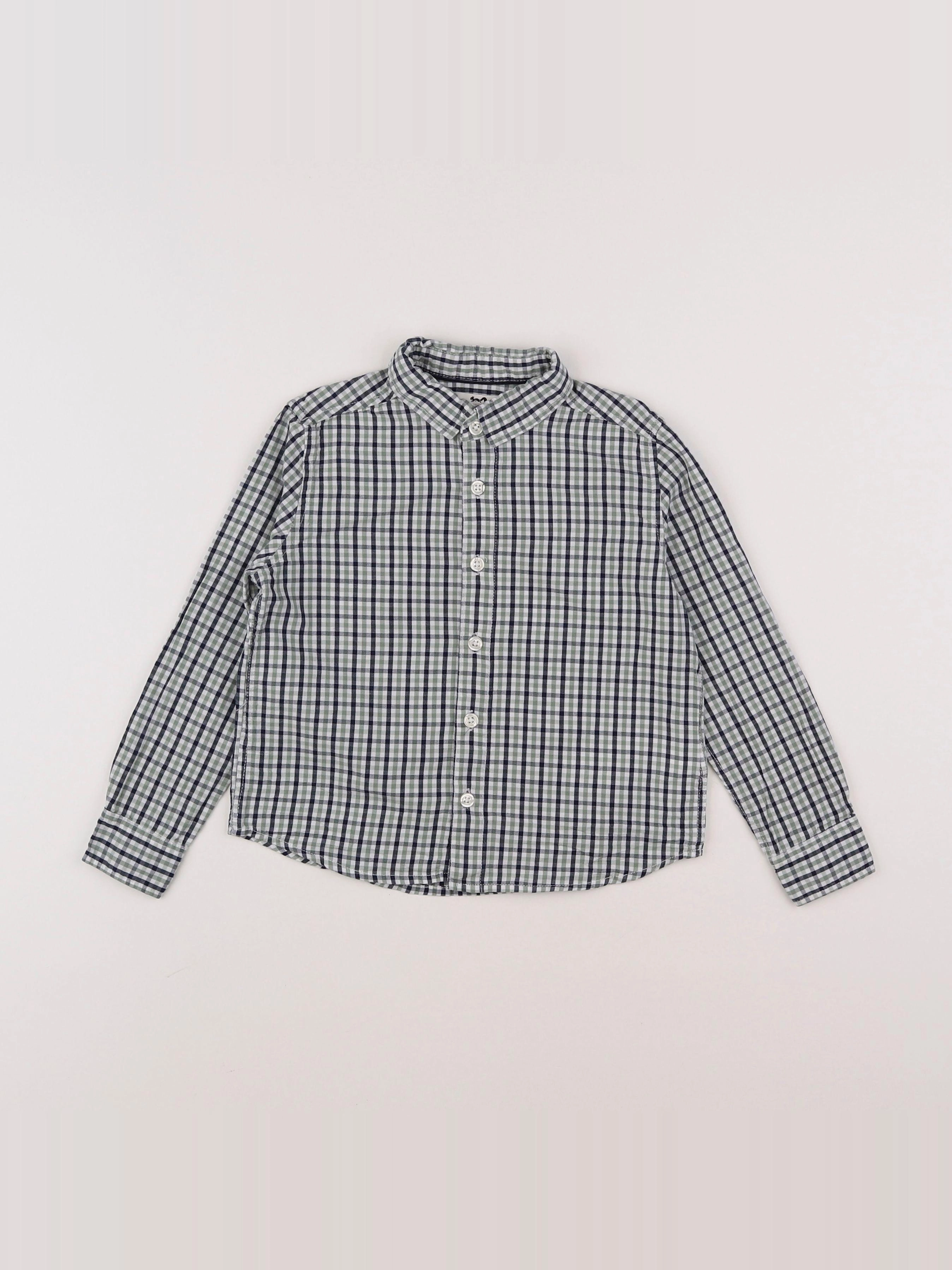 Cyrillus - chemise vert - 4 ans