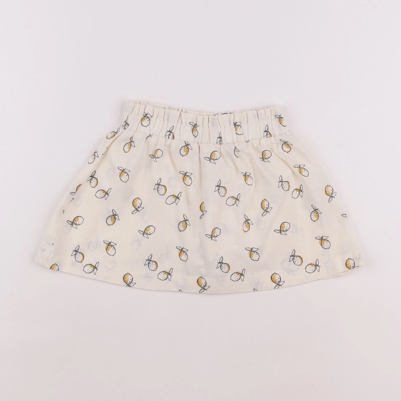 Vertbaudet - jupe beige - 18 mois