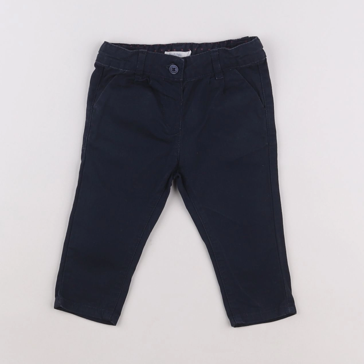 Boutchou - pantalon bleu - 6 mois