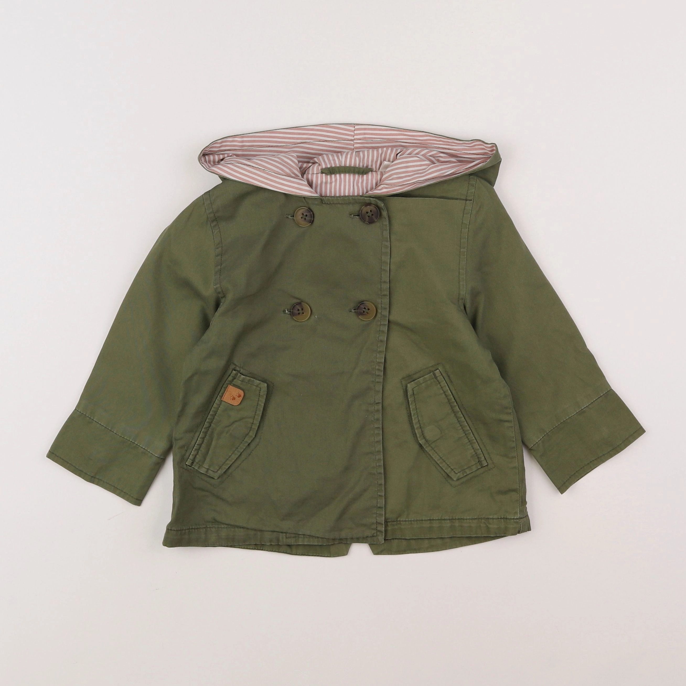 Zara - coupe-vent vert - 18 mois à 2 ans