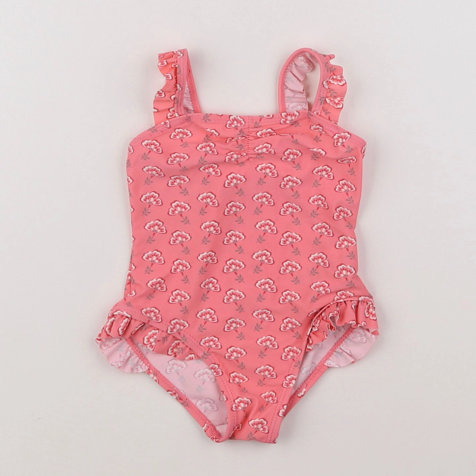 Vertbaudet - maillot de bain rose - 2 ans