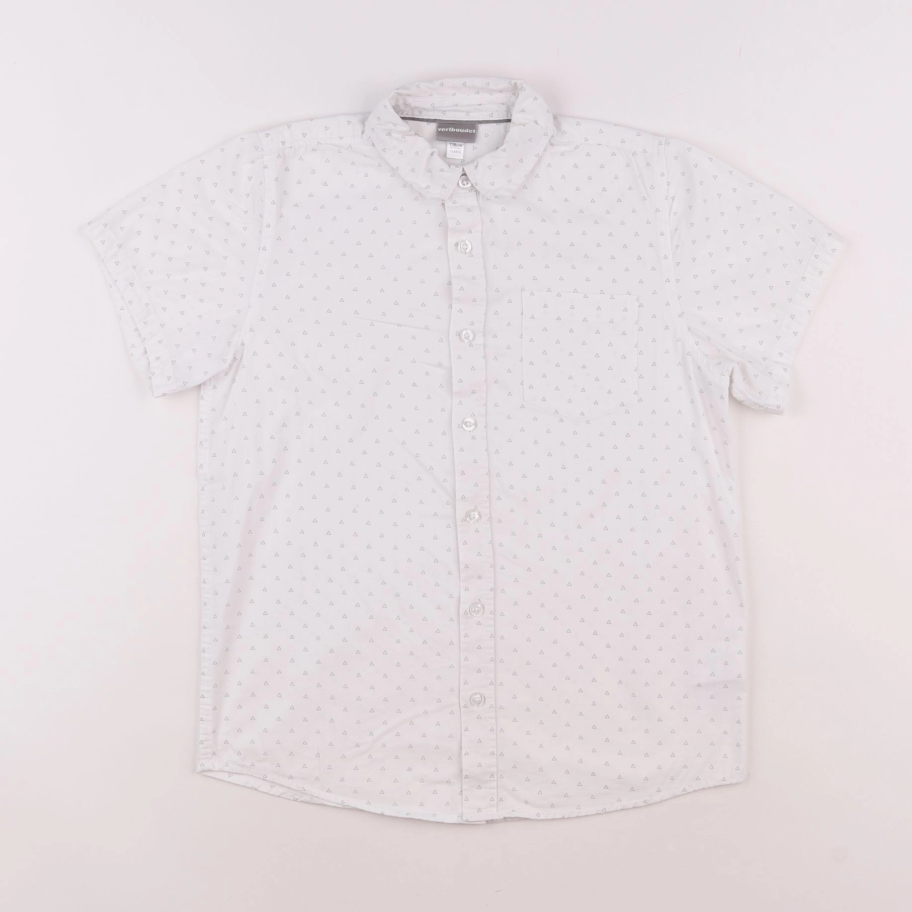 Vertbaudet - chemise blanc - 10 ans