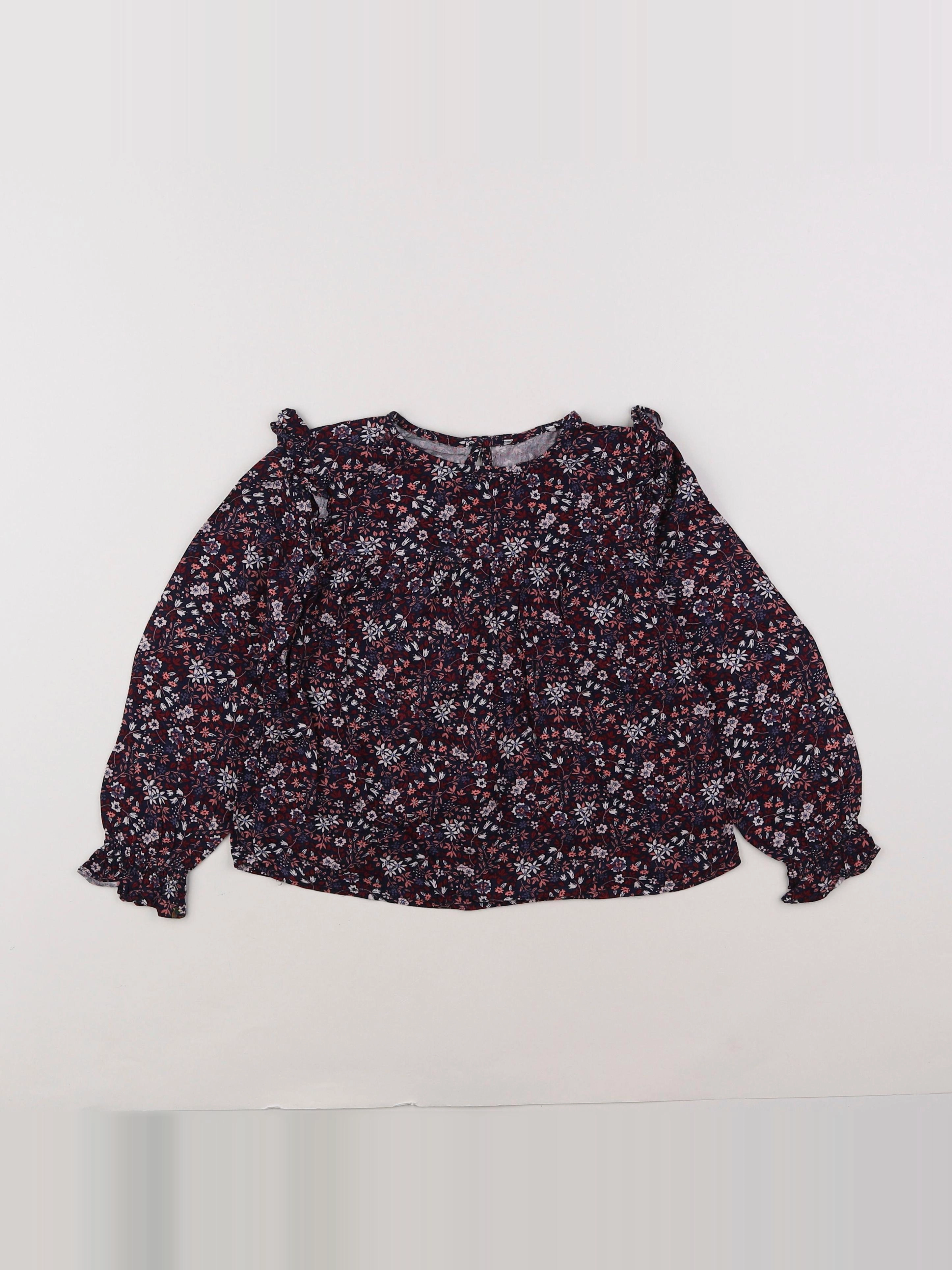 Vertbaudet - blouse violet - 5 ans