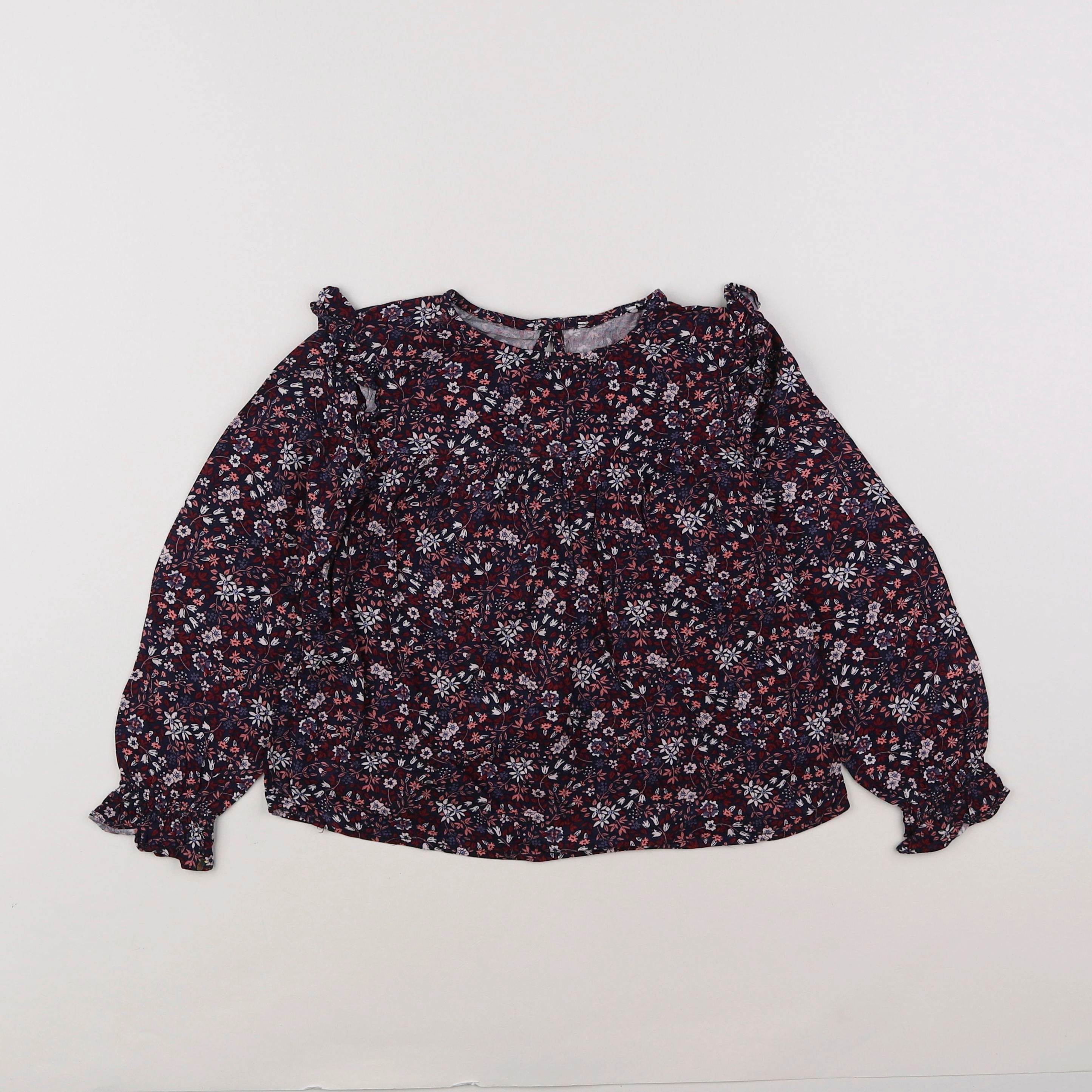 Vertbaudet - blouse violet - 5 ans