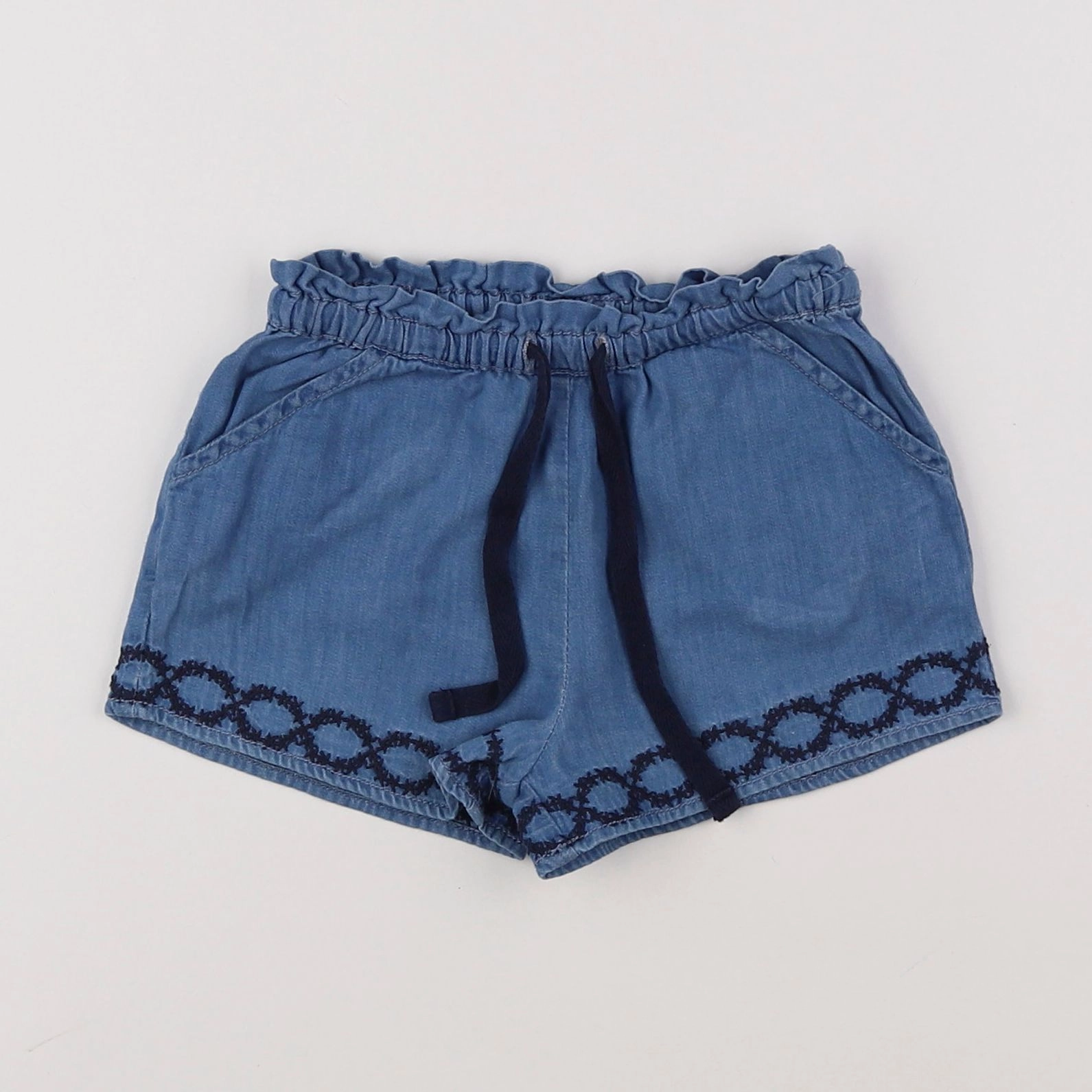 Boutchou - short bleu - 2 ans