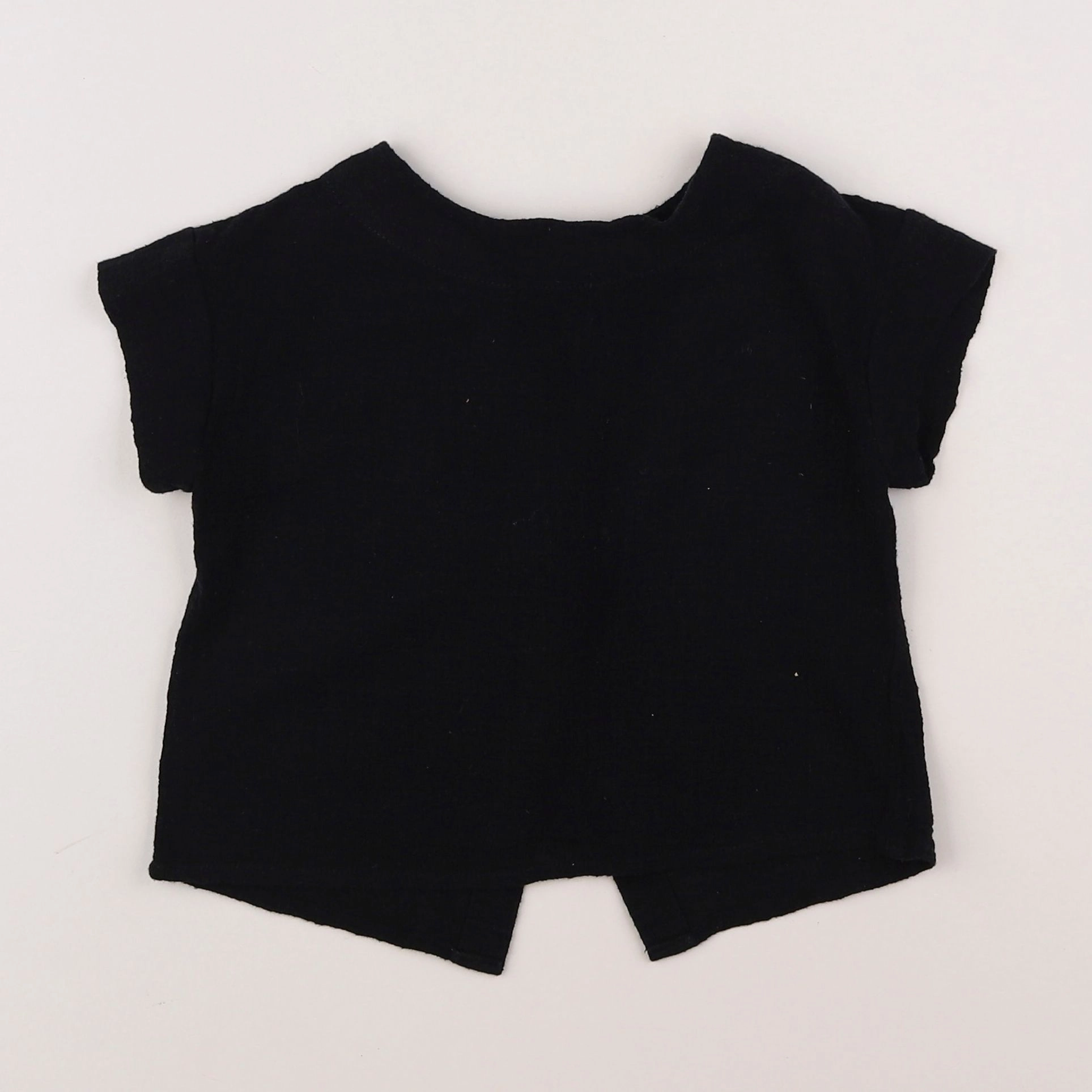 Zara - blouse noir - 18 mois à 2 ans