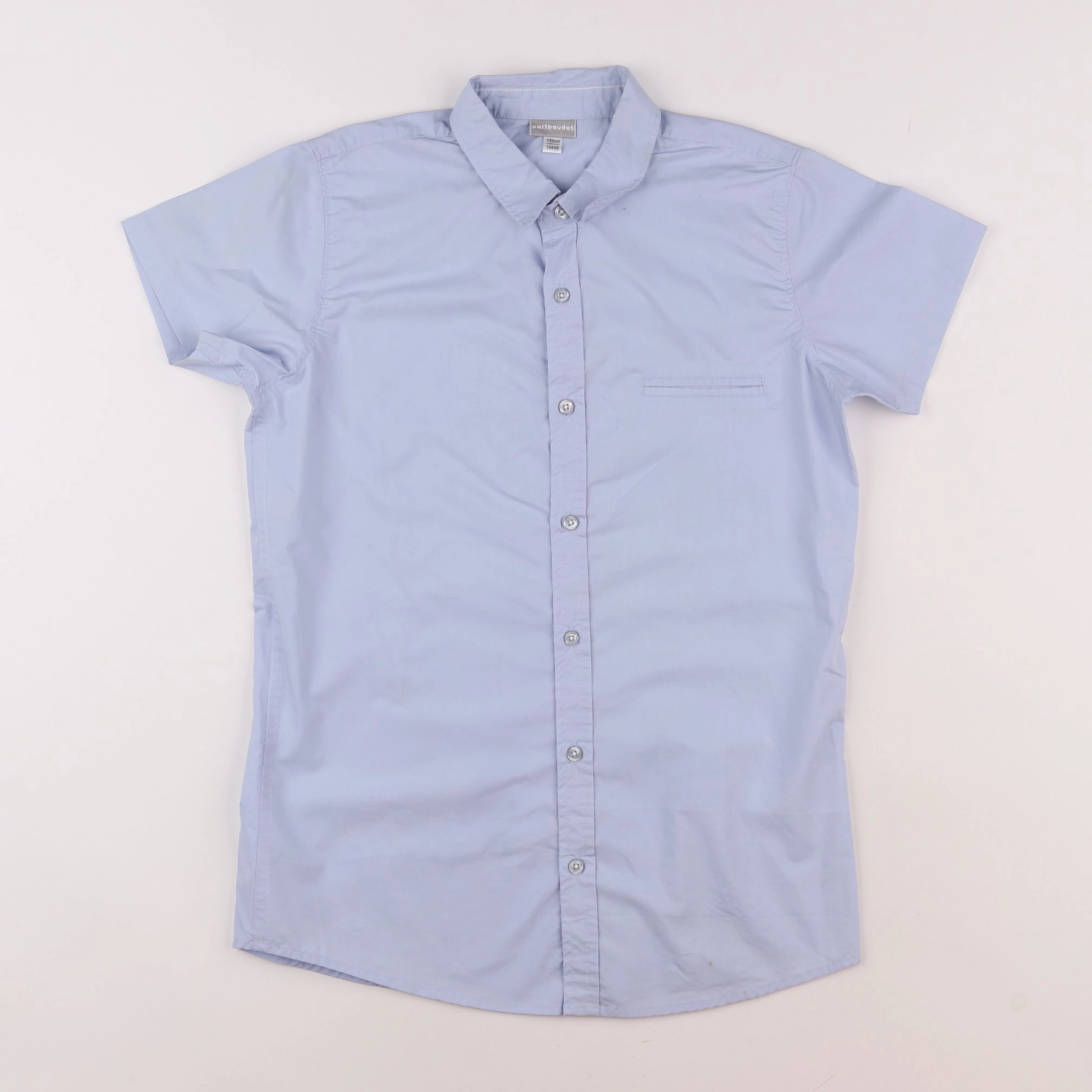 Vertbaudet - chemise bleu - 12 ans