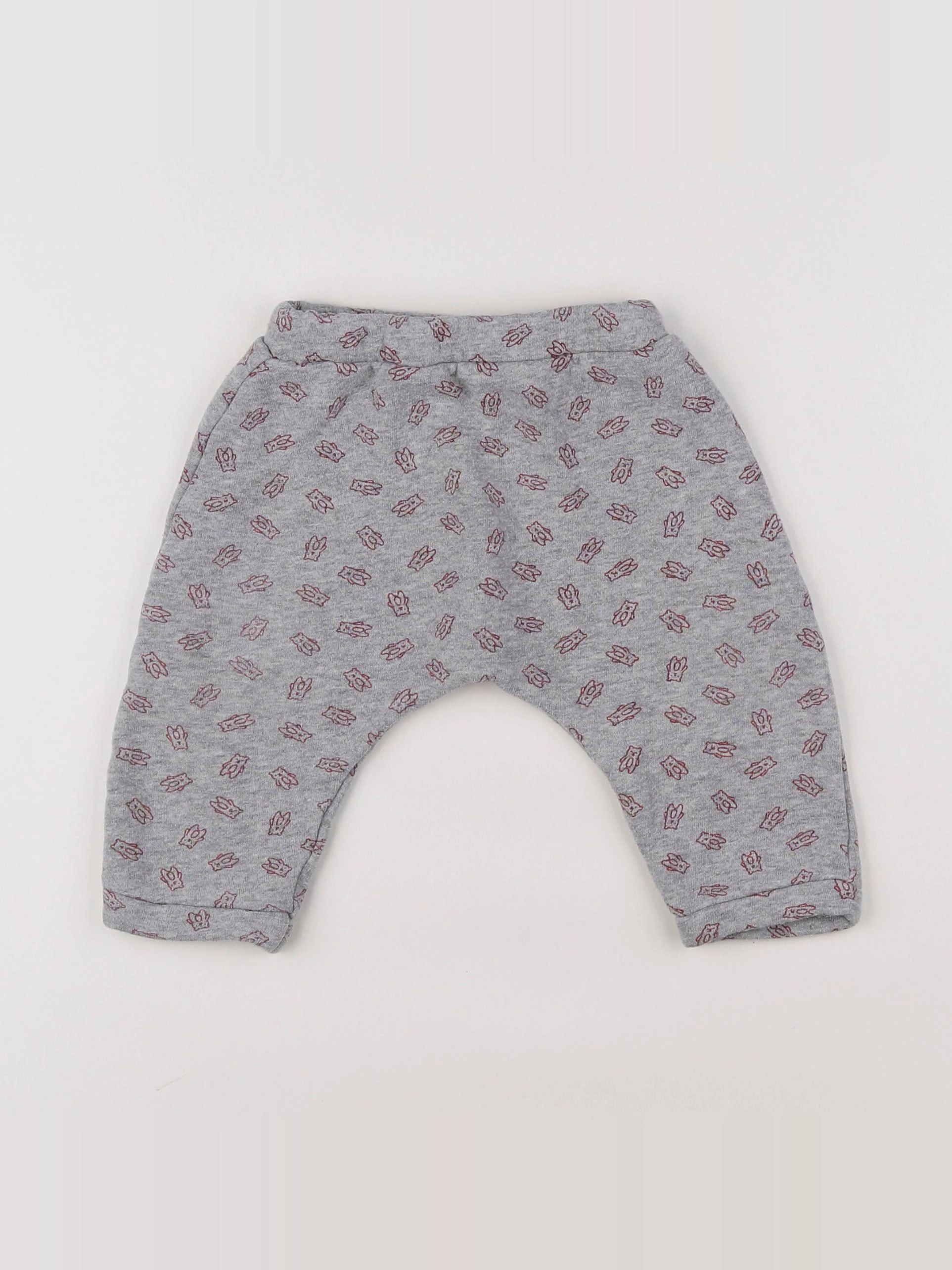 Boutchou - sarouel gris - 9 mois