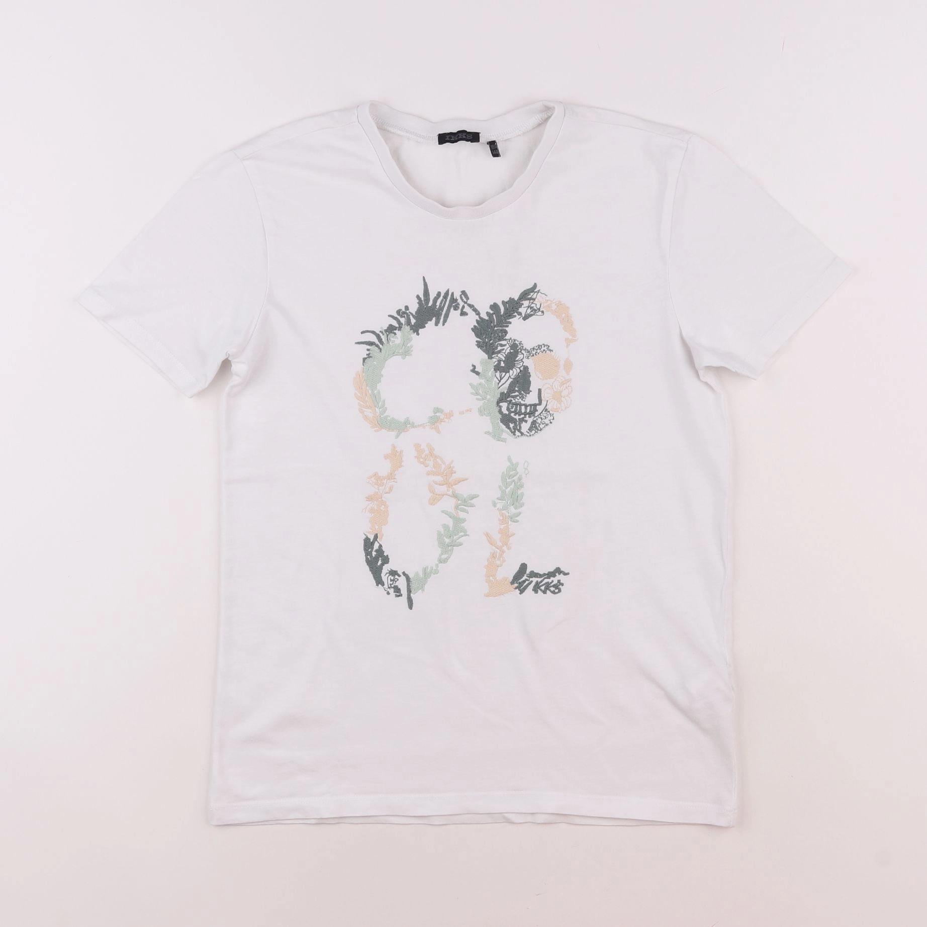 IKKS - tee-shirt blanc - 10 ans
