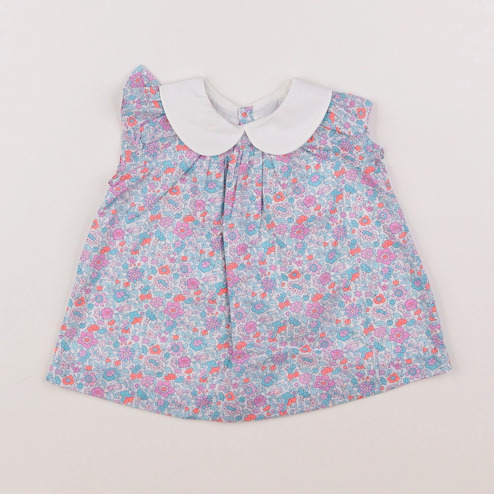 Jacadi - robe liberty multicolore - 3 mois