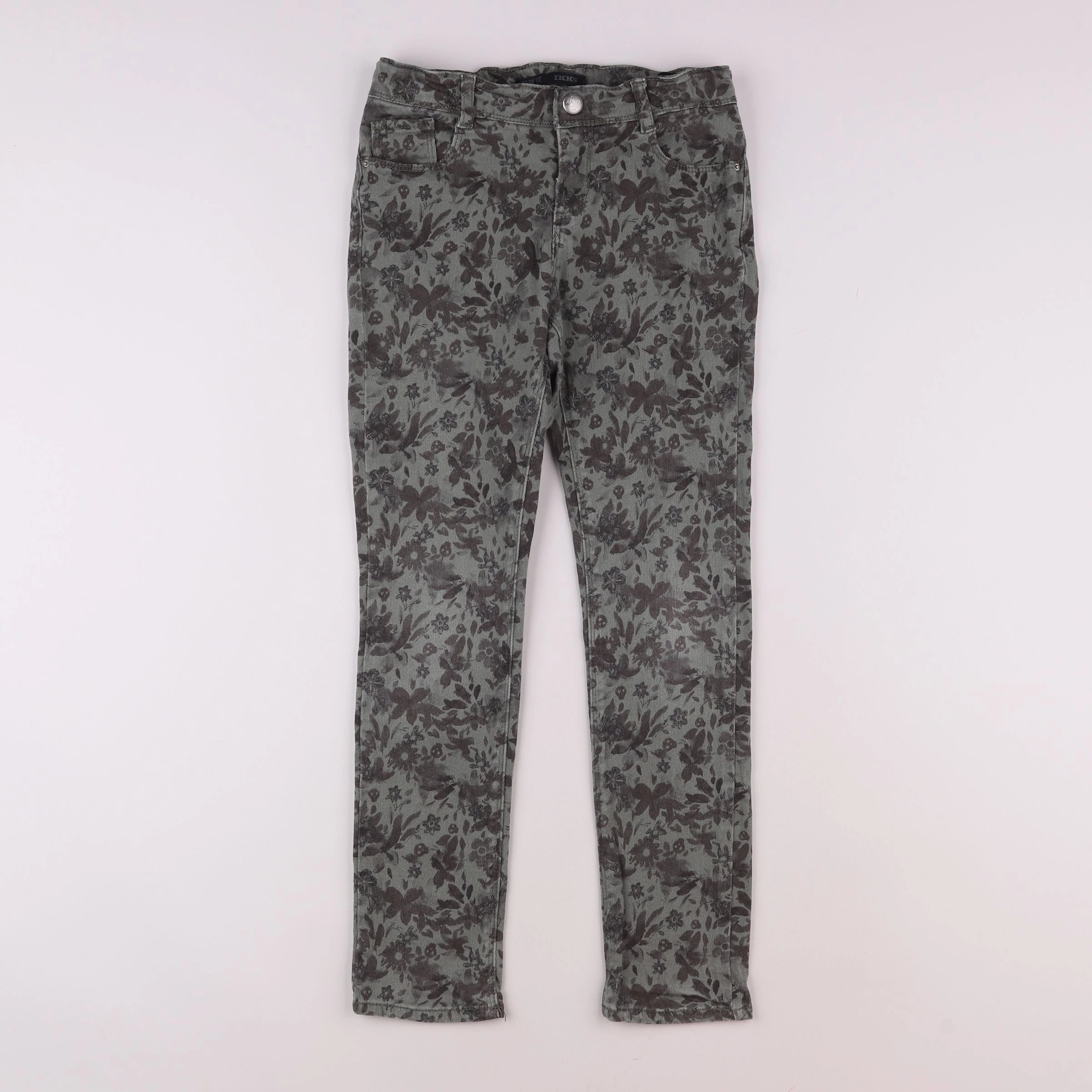 IKKS - jean vert - 10 ans