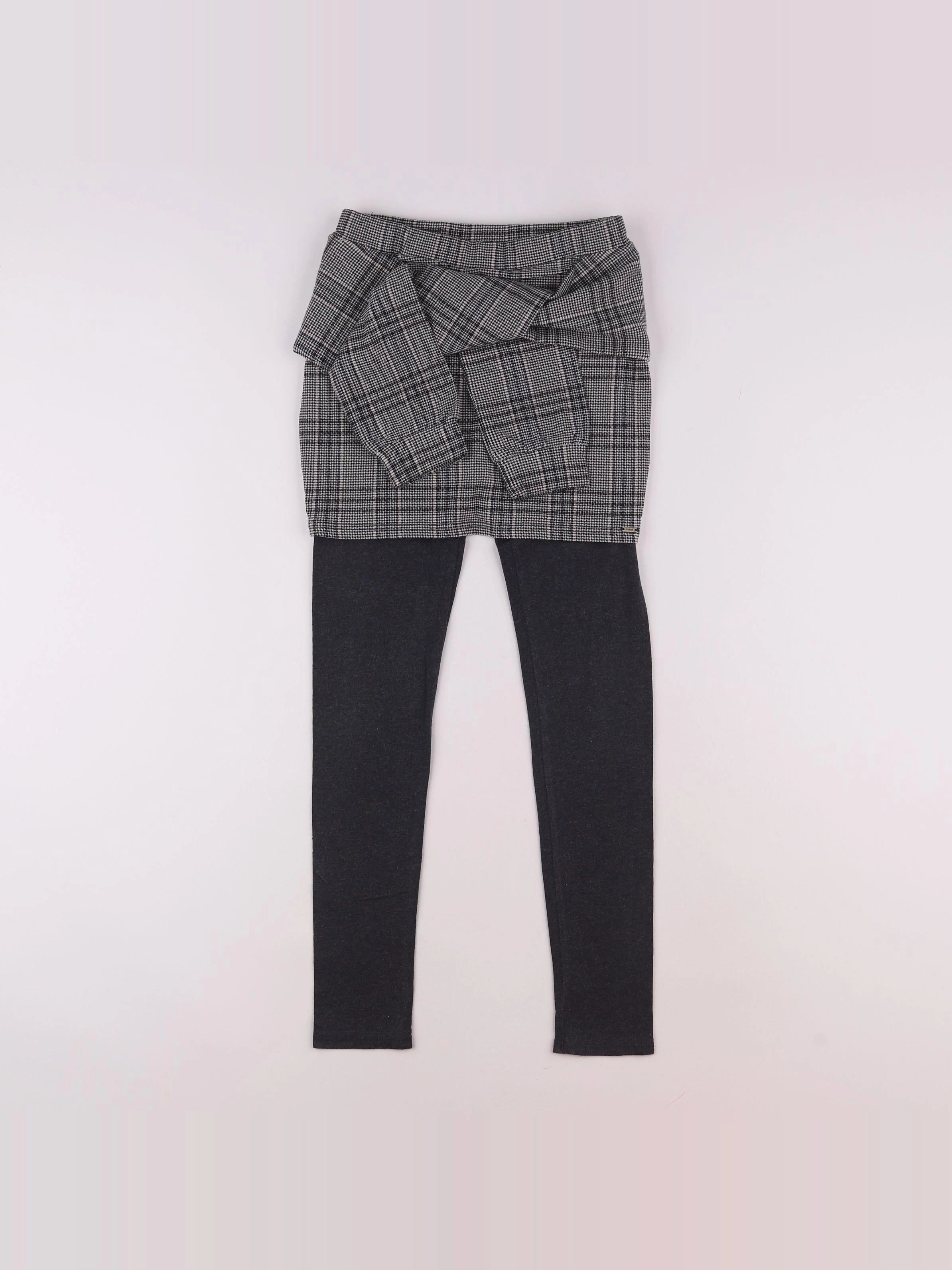 IKKS - legging gris - 10 ans